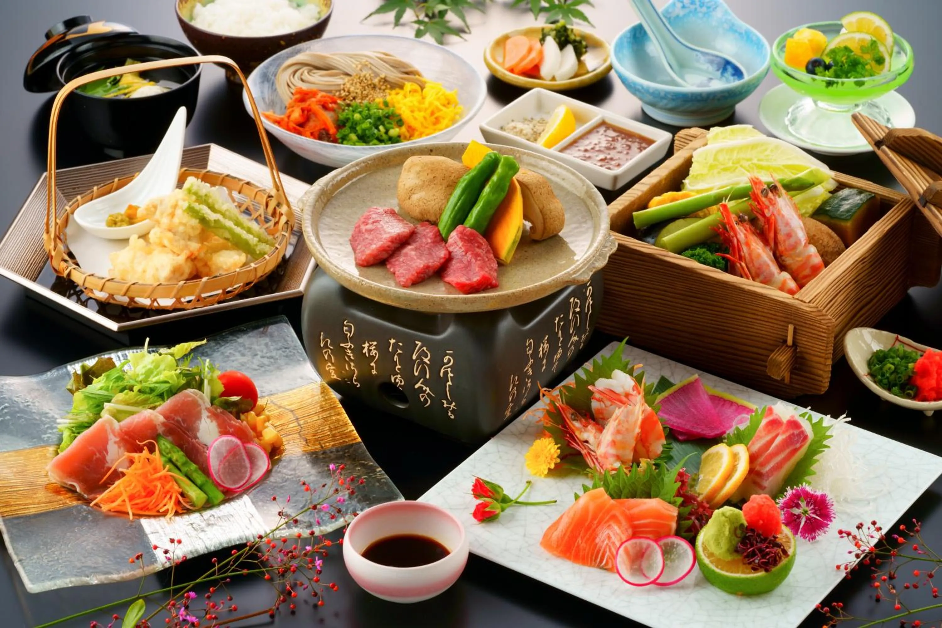 Food in Seaside Hotel Mimatsu Ooetei