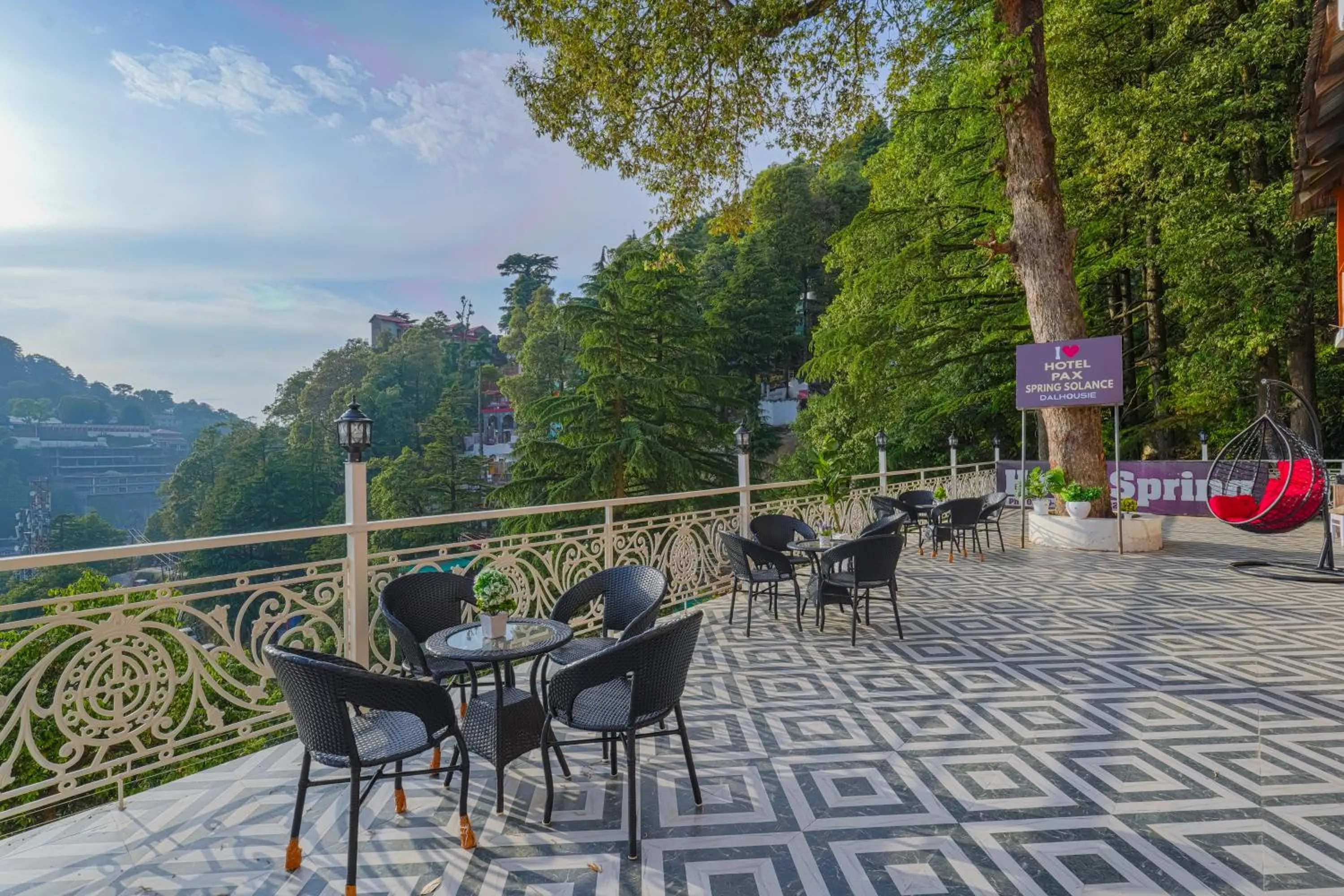 Restaurant/places to eat in Pax Hotel Spring Solance 200 mtr from Gandhi Chowk Khajjiyar Road