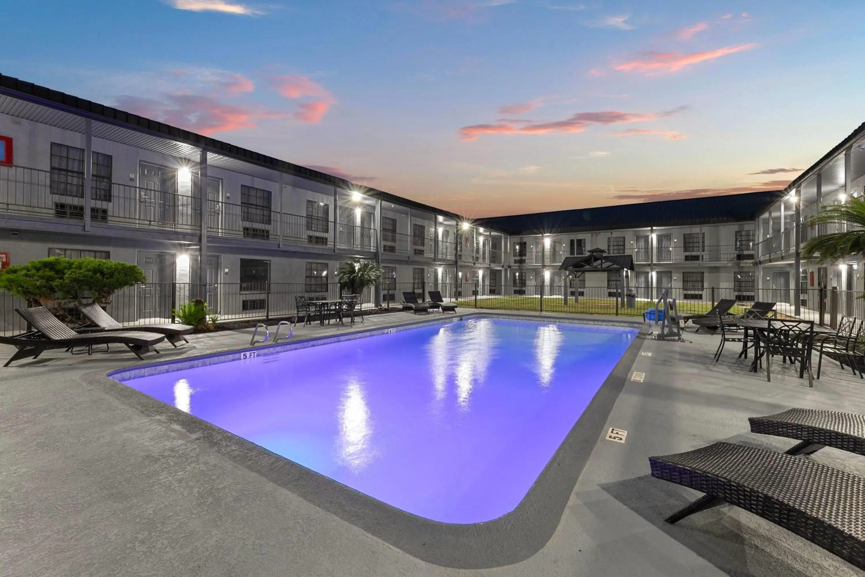 Pool view in Days Inn by Wyndham San Antonio Near Lackland AFB