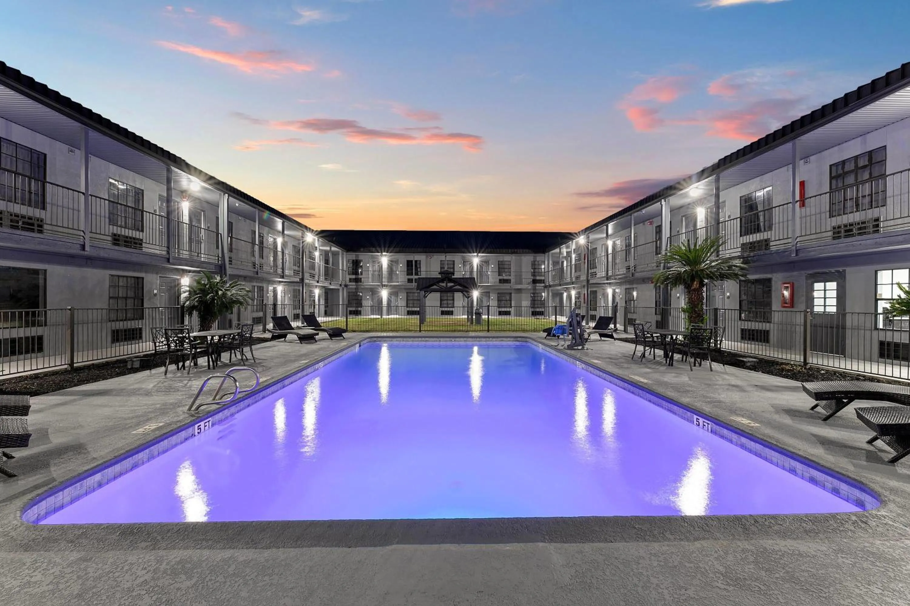 Pool view in Days Inn by Wyndham San Antonio Near Lackland AFB