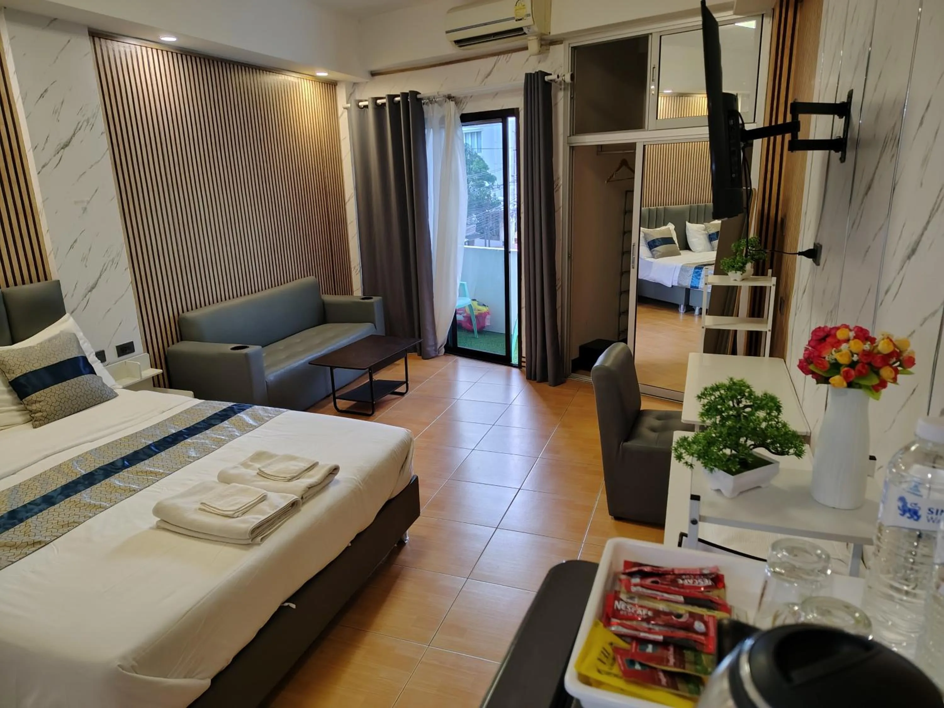 Bed in Priory Hillside Residence