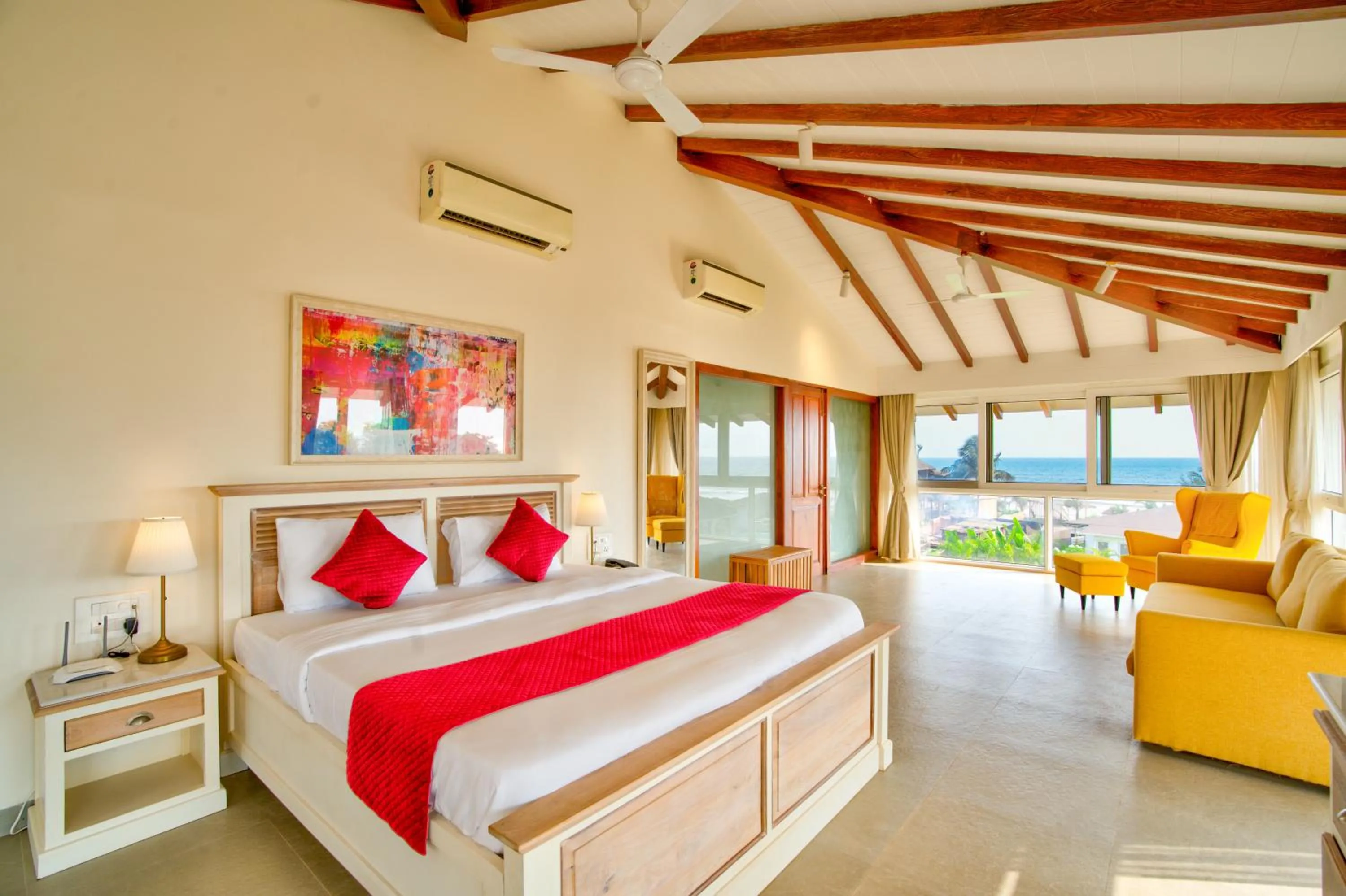 Premium Suite Room in The Goa Beach Resort, Morjim