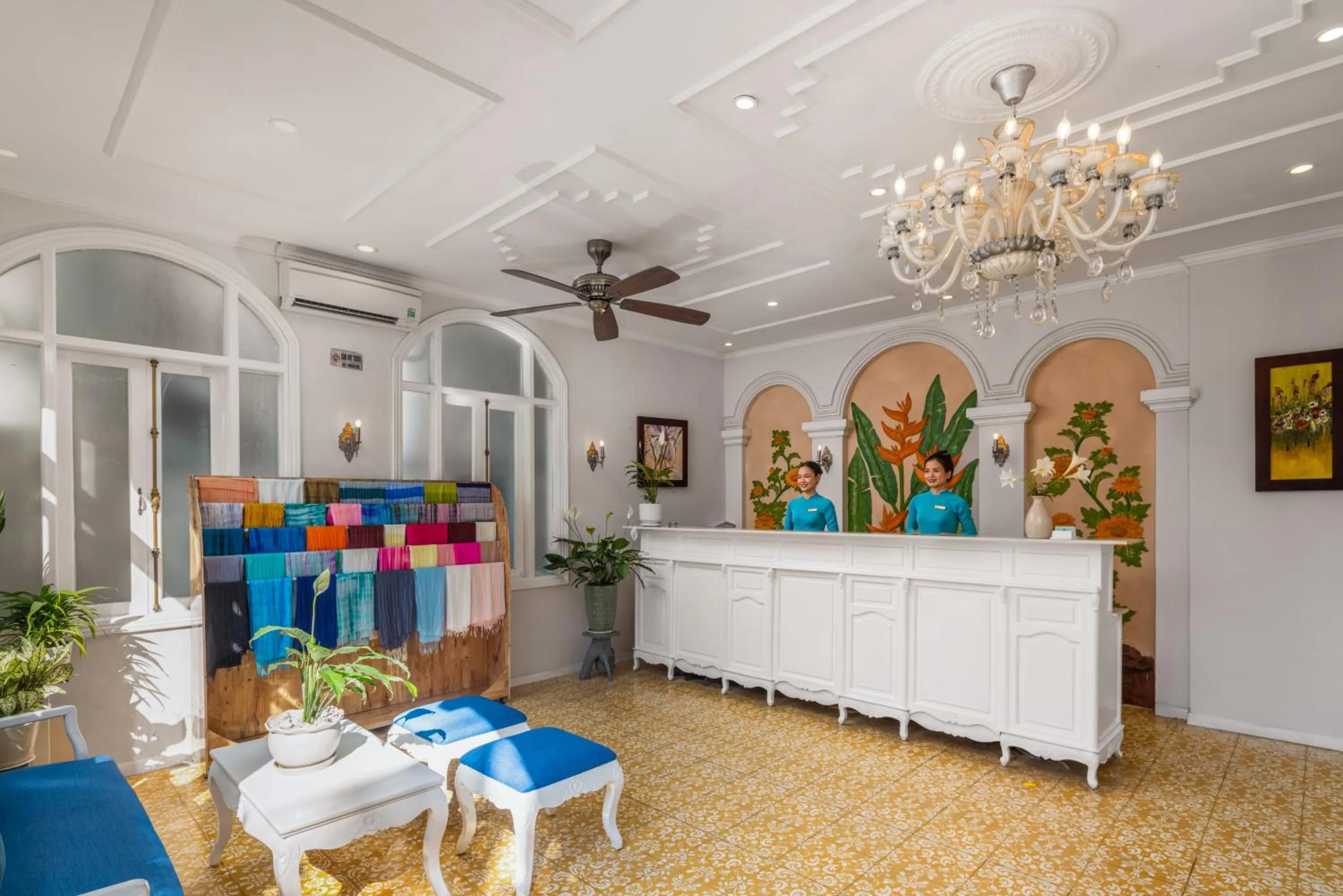 Lobby or reception in Hoi An Garden Palace and Spa - A Boutique Inspired by Nature