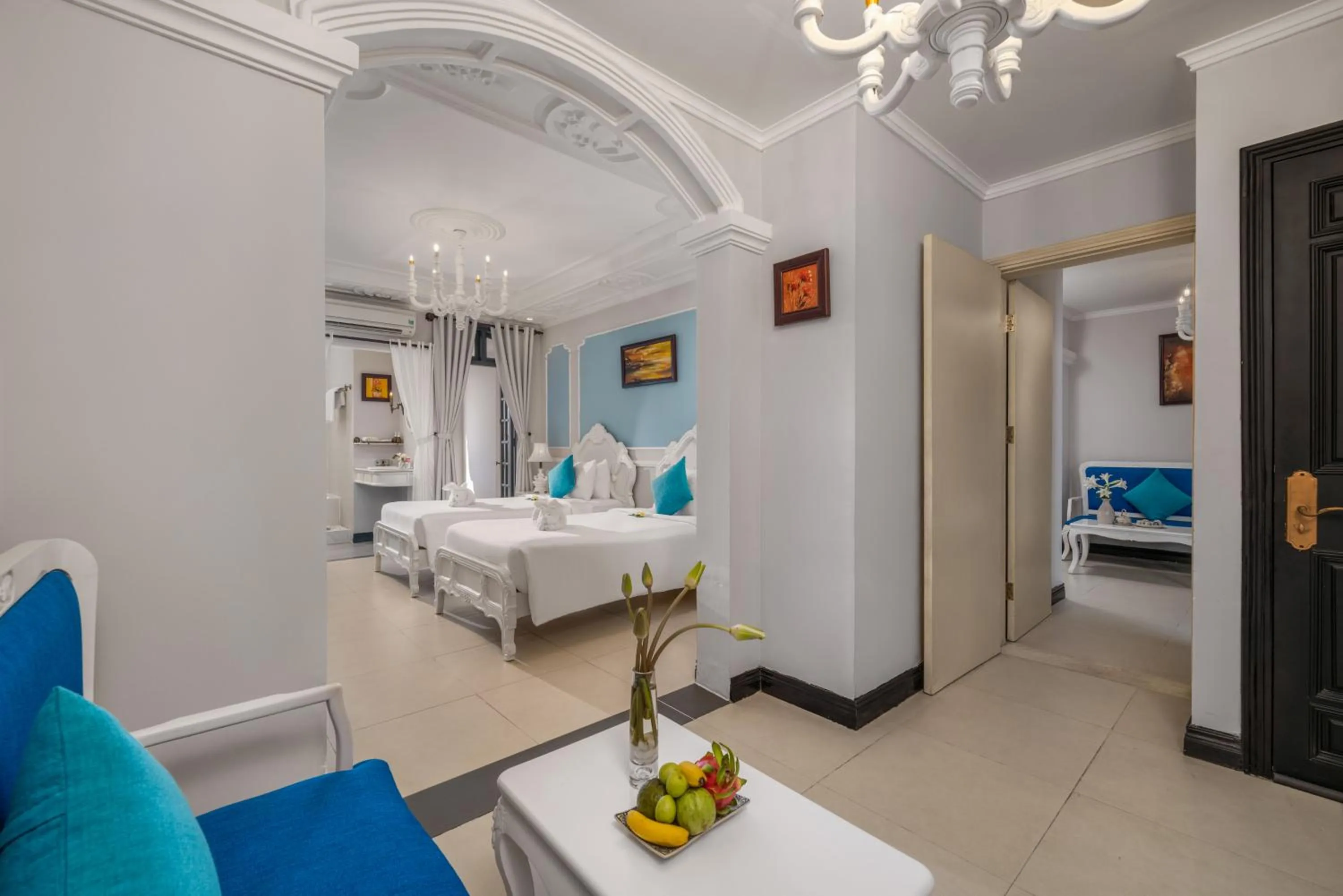 Bed in Hoi An Garden Palace and Spa - A Boutique Inspired by Nature