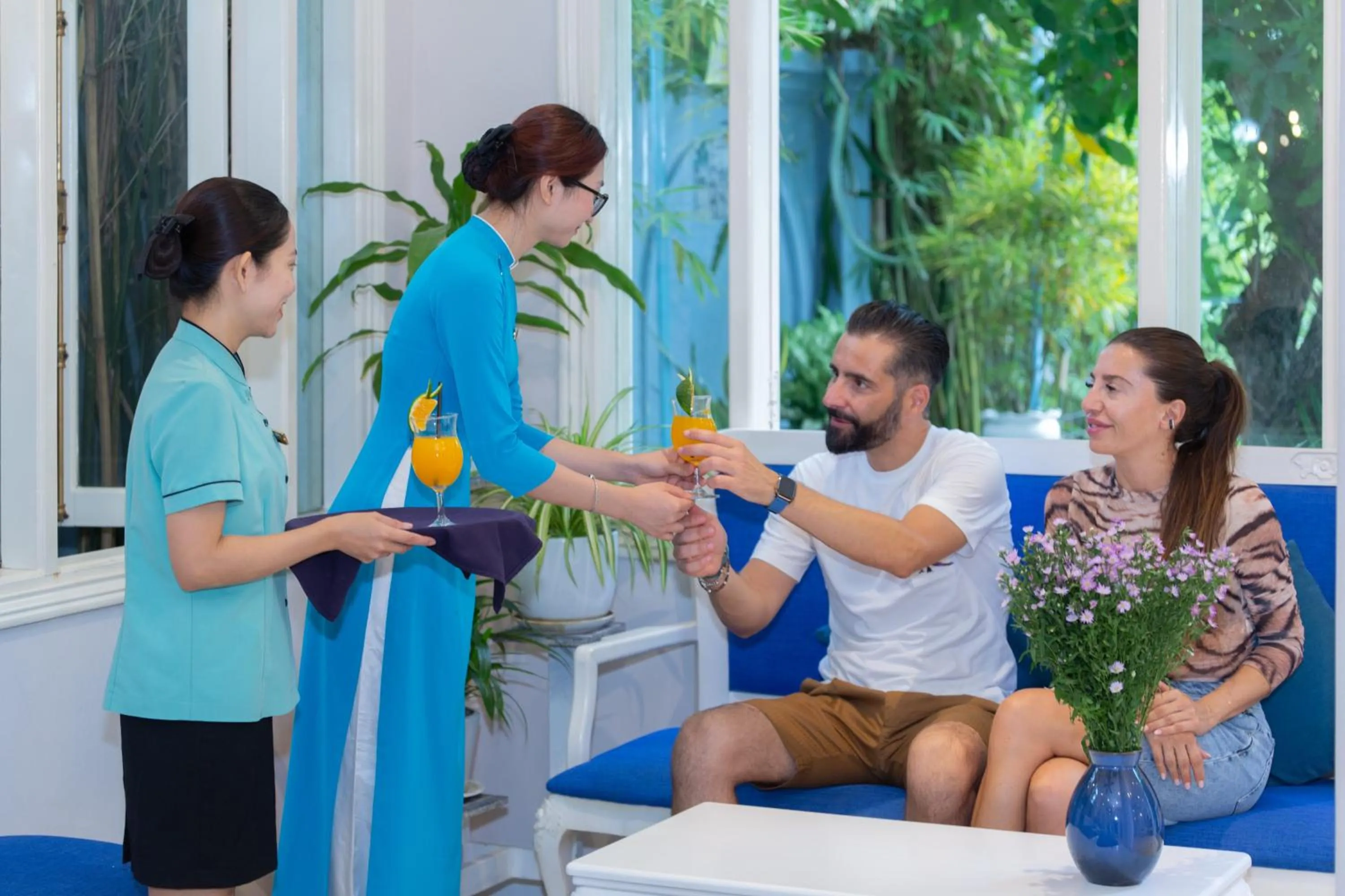 Lobby or reception in Hoi An Garden Palace and Spa - A Boutique Inspired by Nature