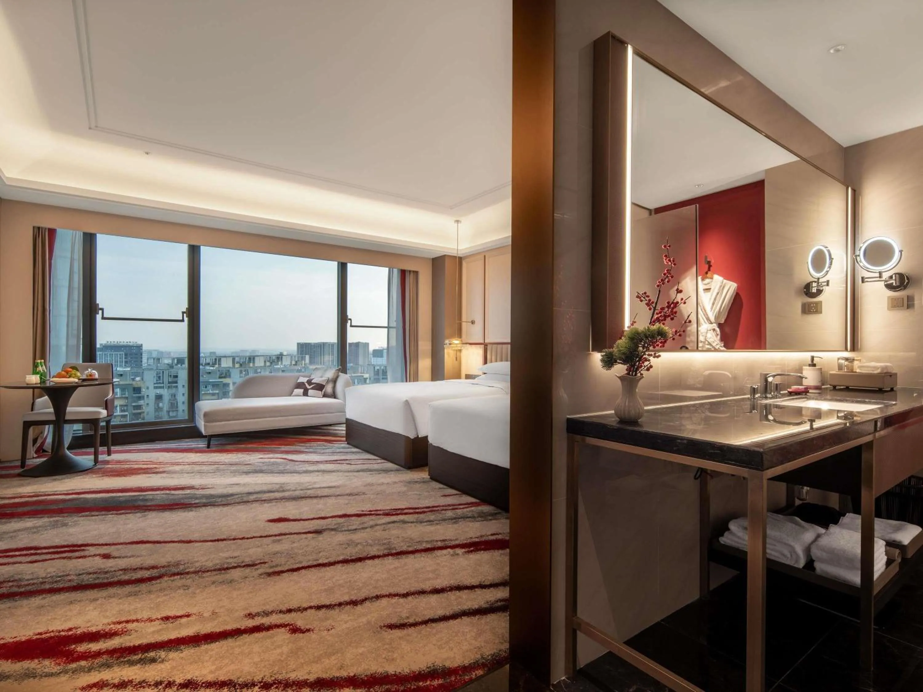 Bedroom in Mövenpick by Accor Kuanzhai Alley Chengdu