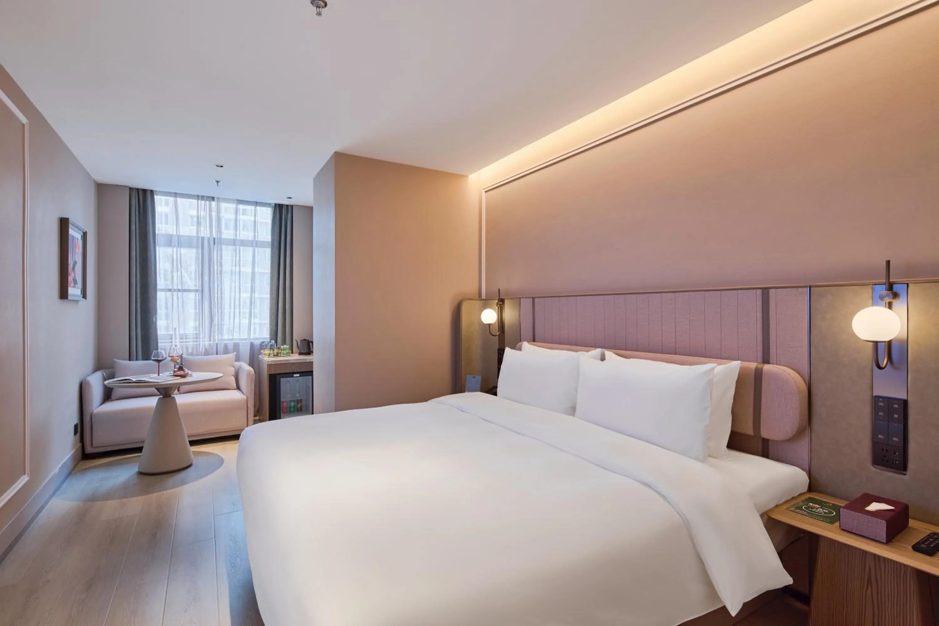 Bed in Mercure Hangzhou West Lake Fengqi Road