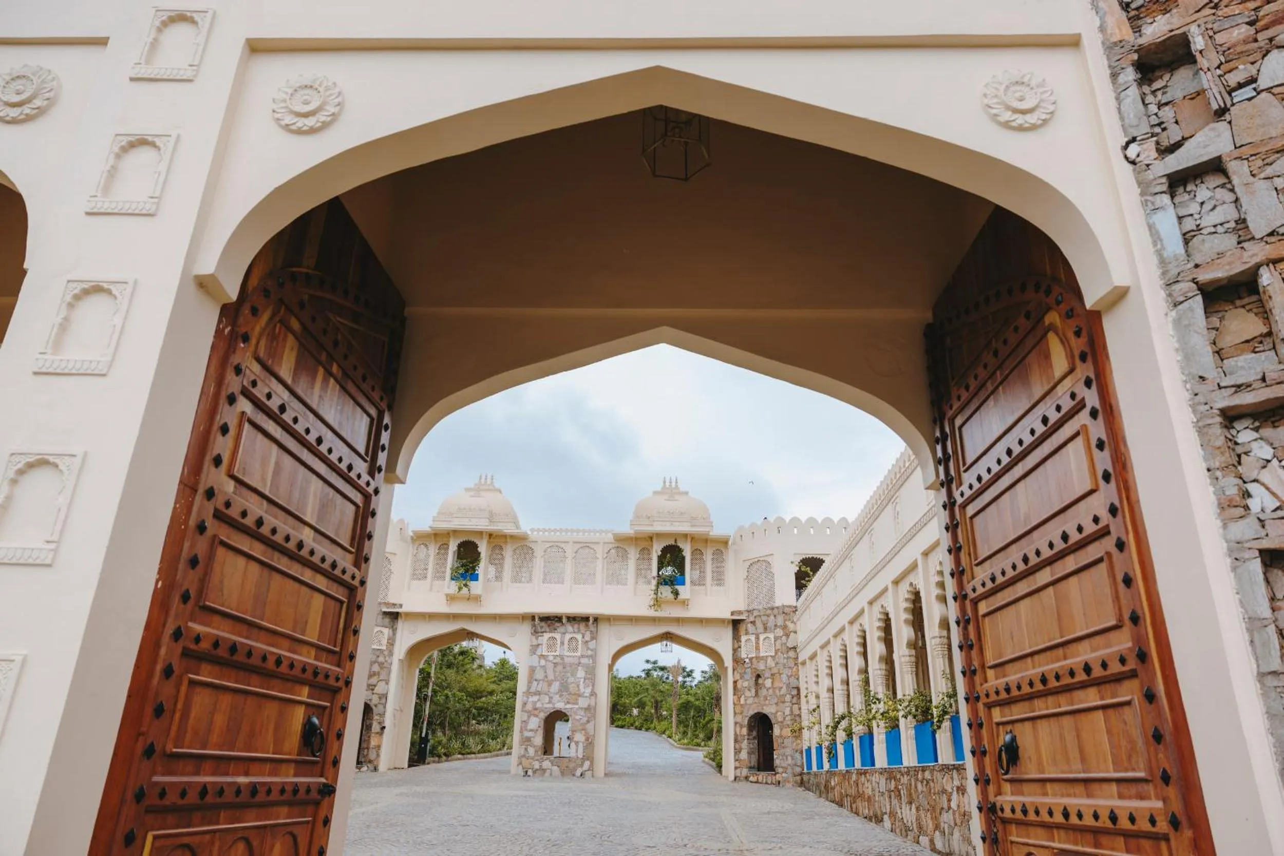Facade/entrance in Fairmont Udaipur Palace