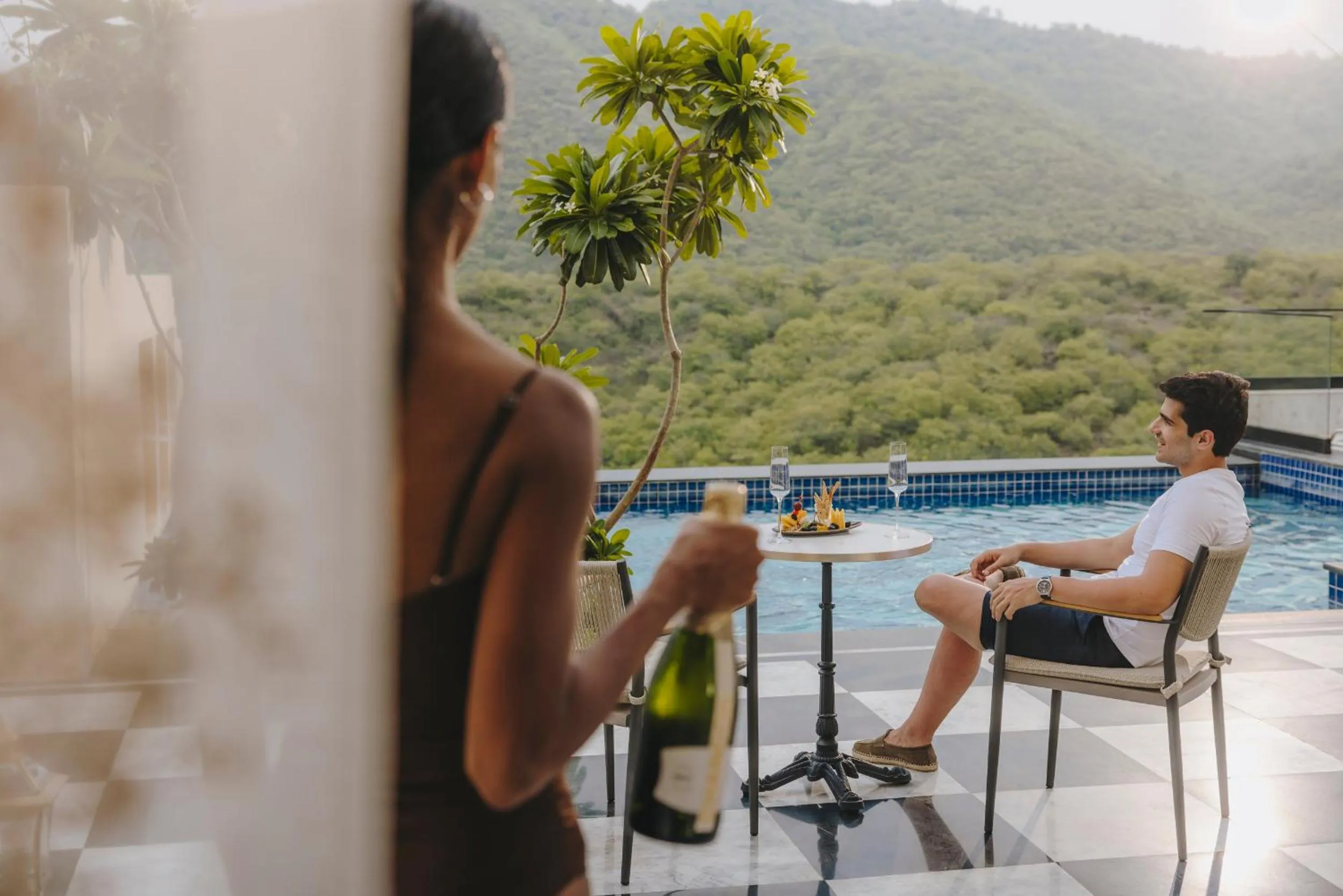 Balcony/Terrace in Fairmont Udaipur Palace