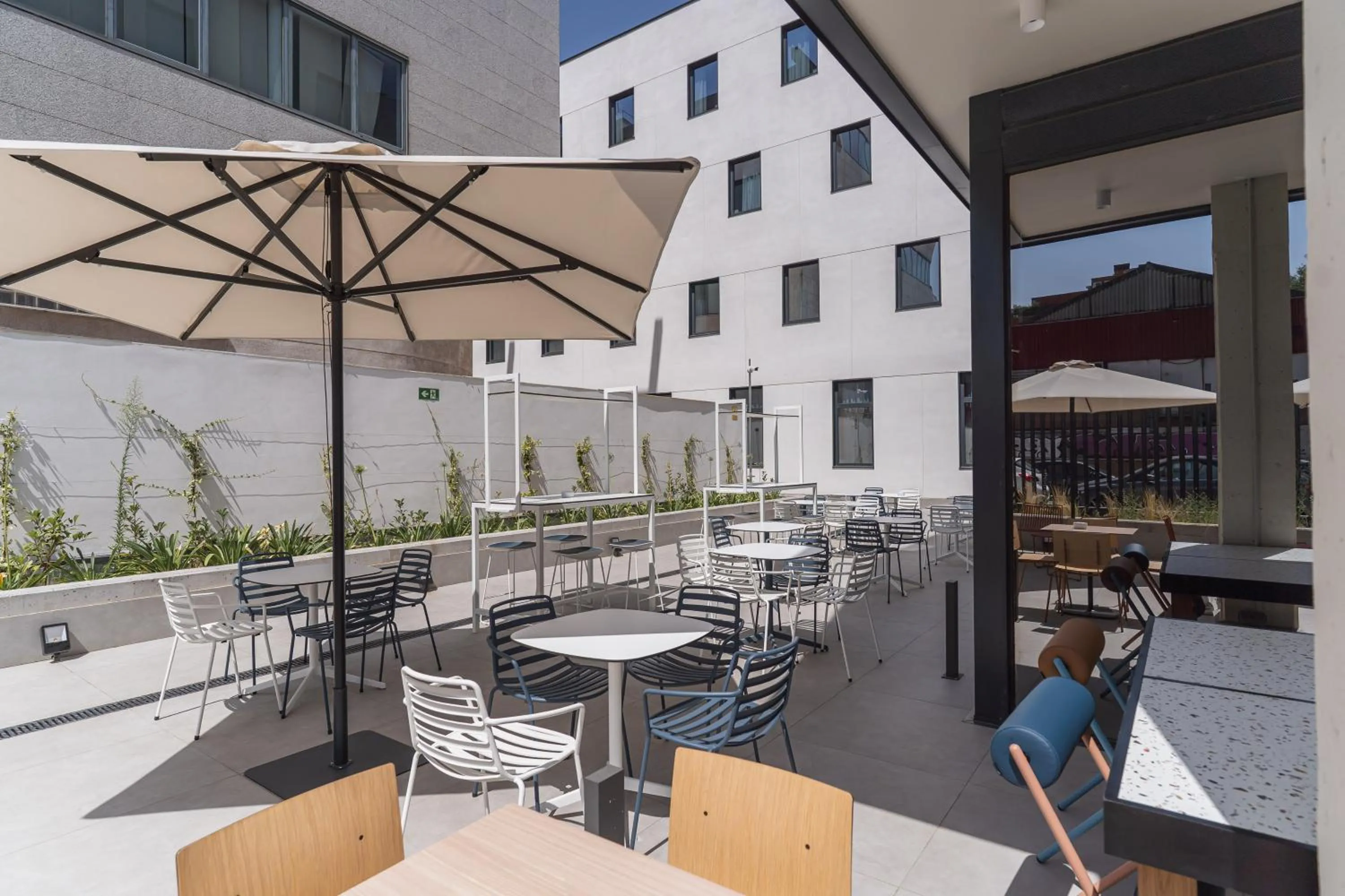 Balcony/Terrace in ibis budget Madrid Albasanz