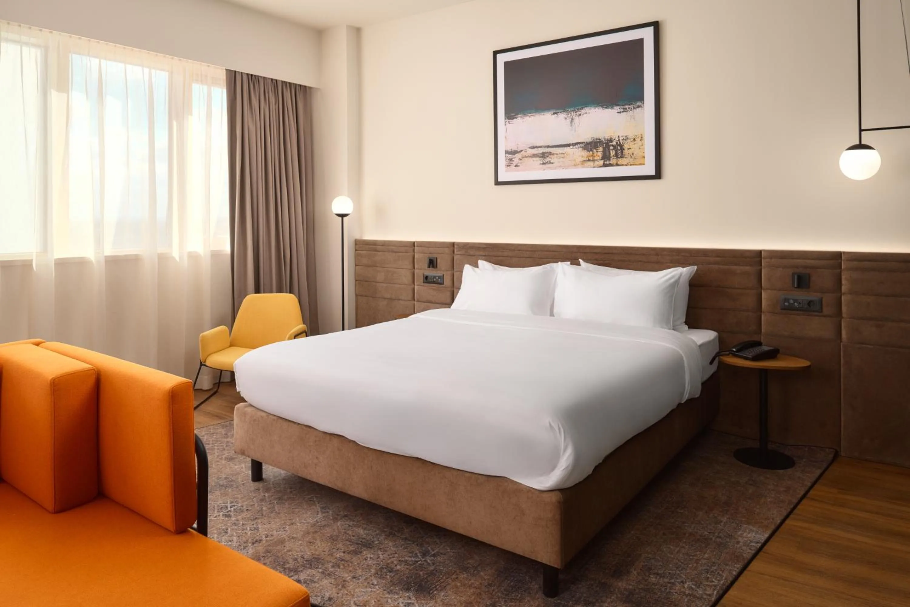 Bedroom, Bed in Novotel Zagreb