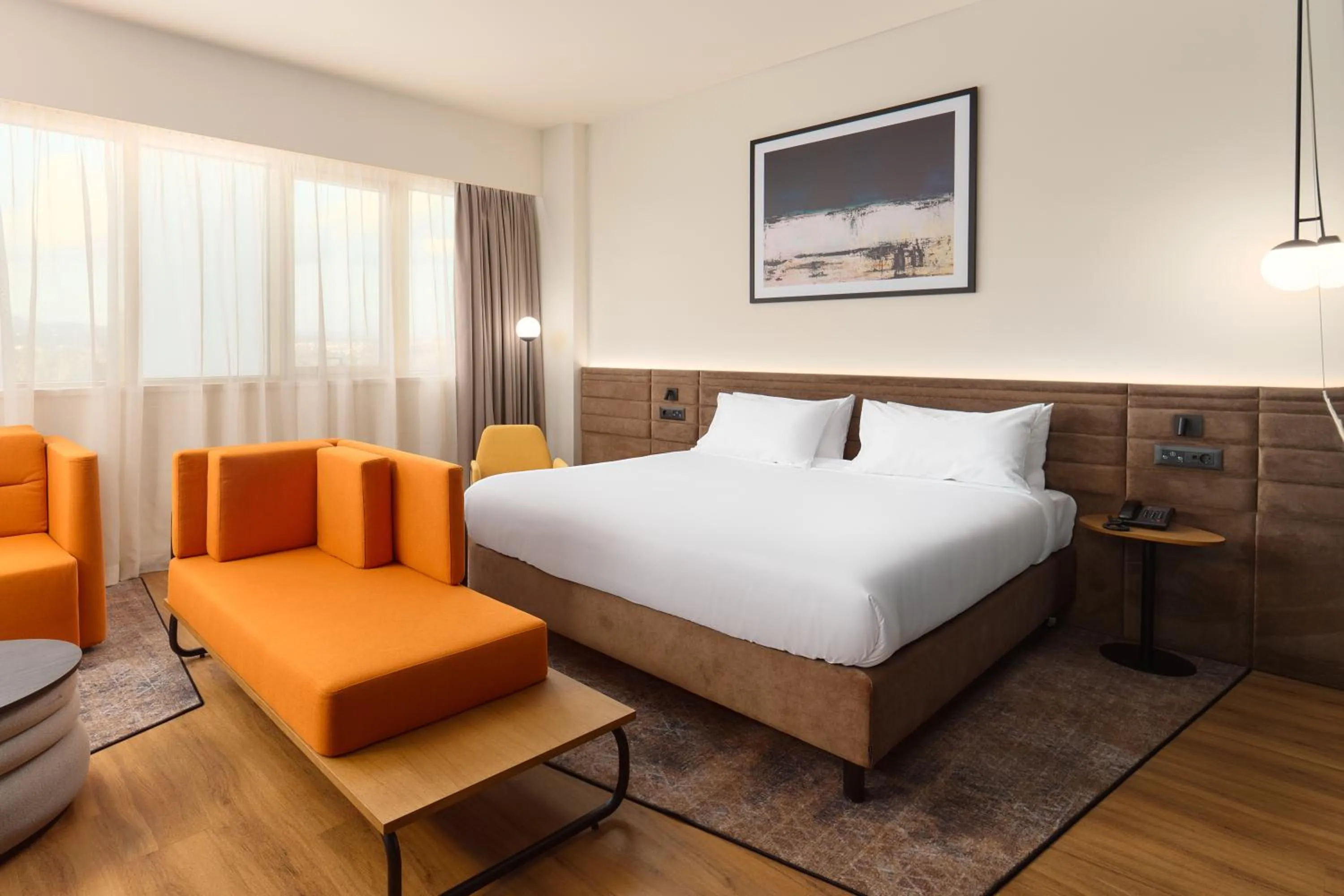 Bedroom, Bed in Novotel Zagreb