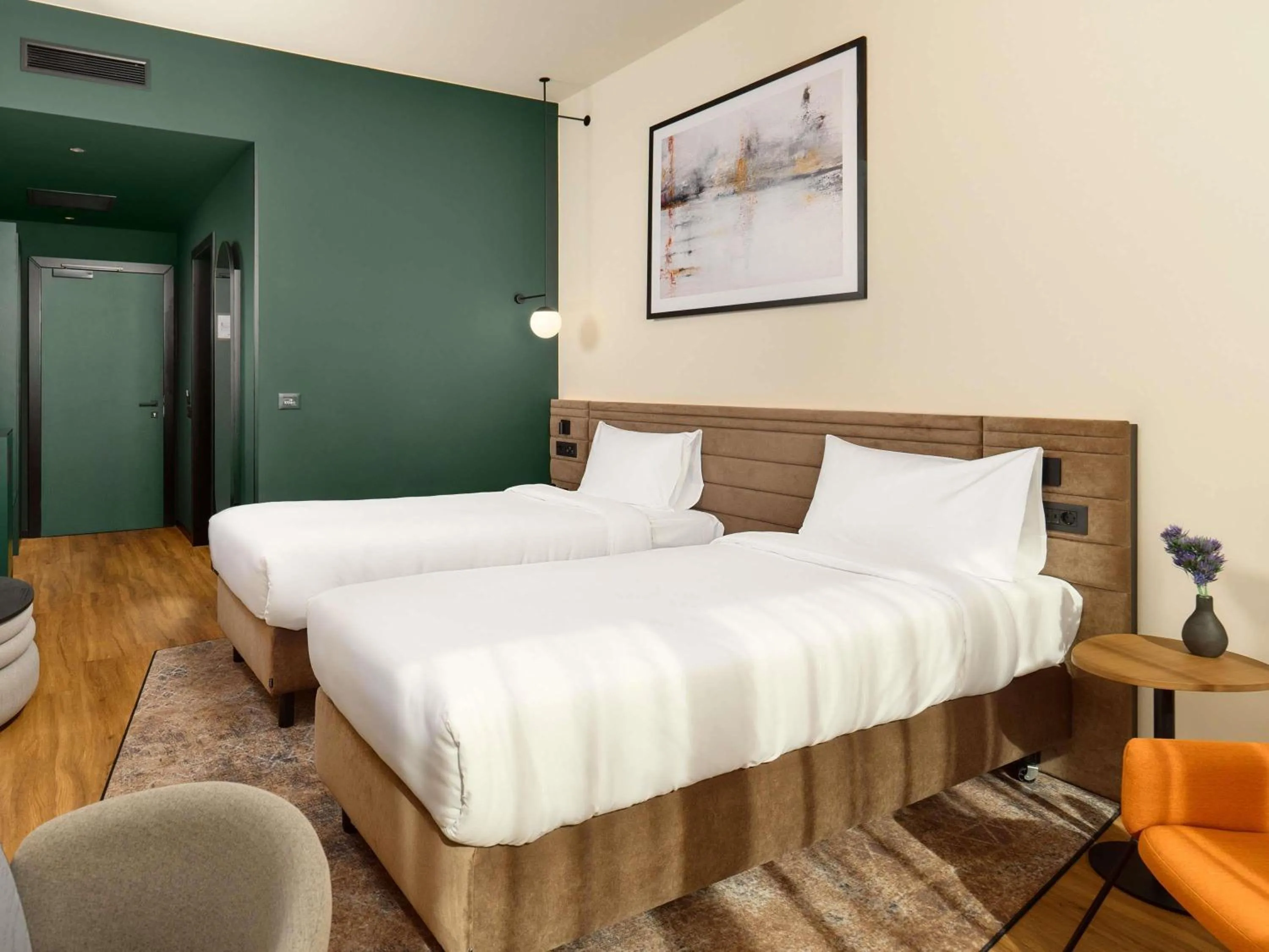 Bedroom, Bed in Novotel Zagreb