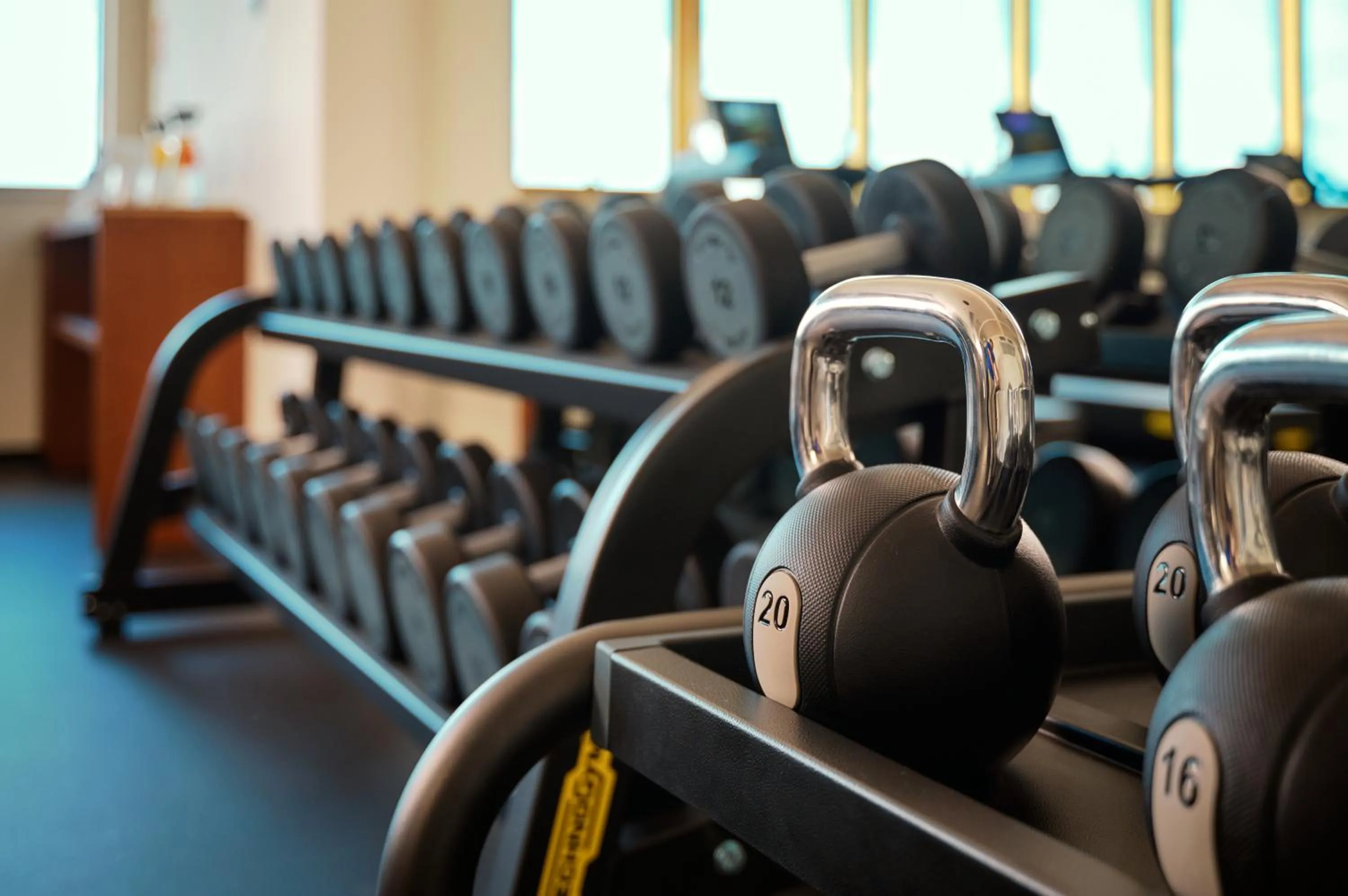 Fitness centre/facilities in Novotel Zagreb