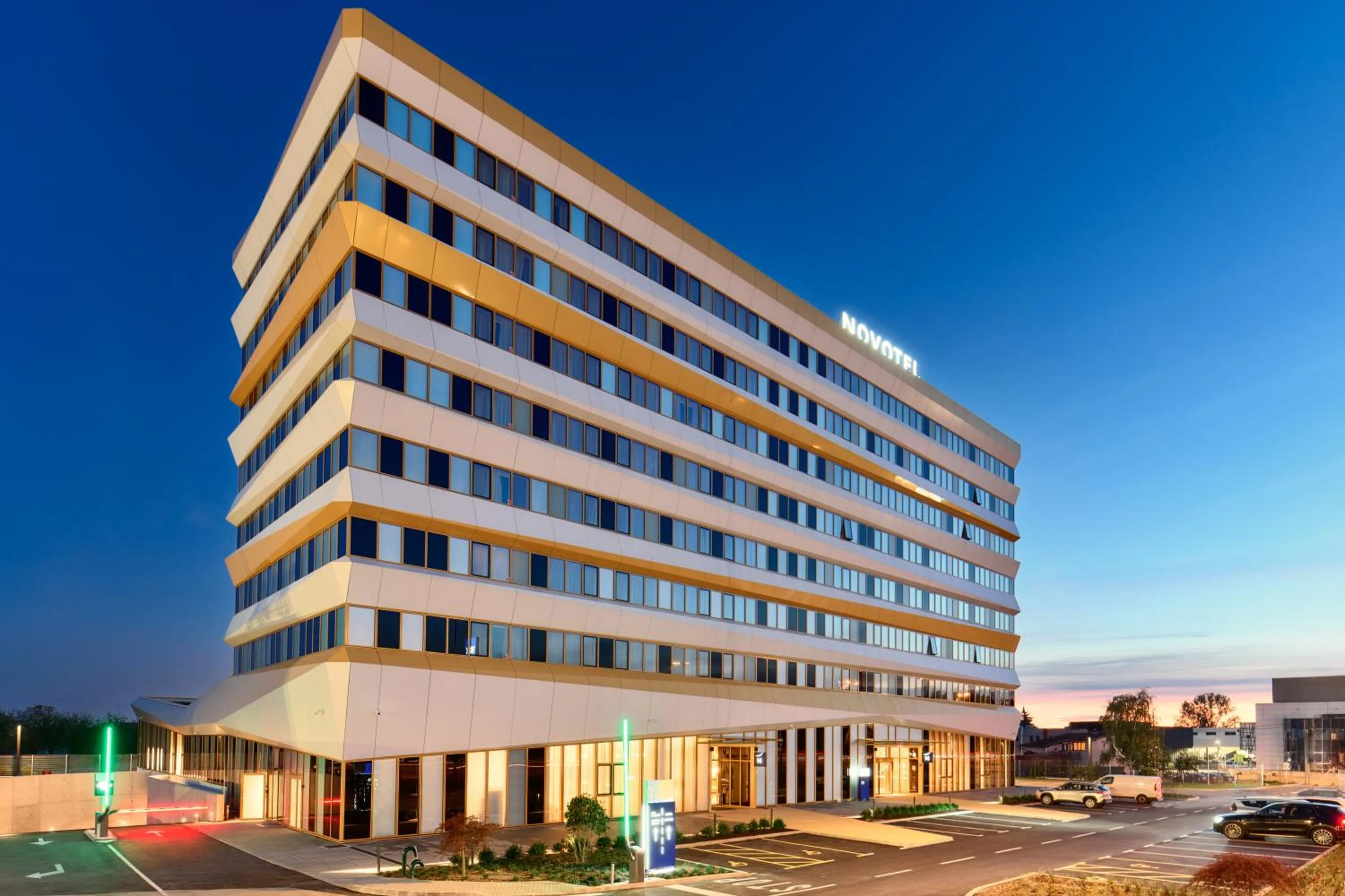 Property building in Novotel Zagreb