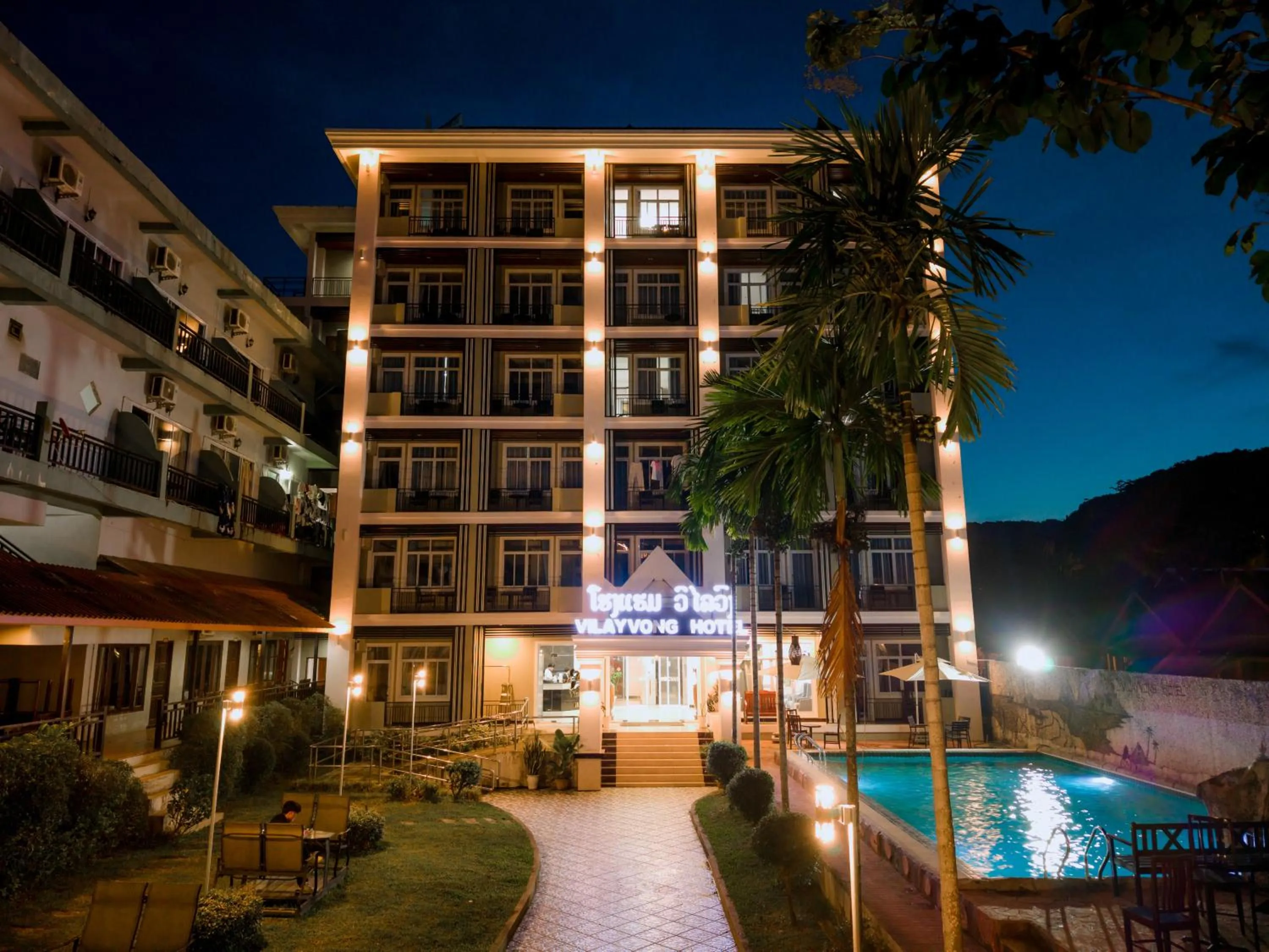 Property building in Vilayvong Hotel