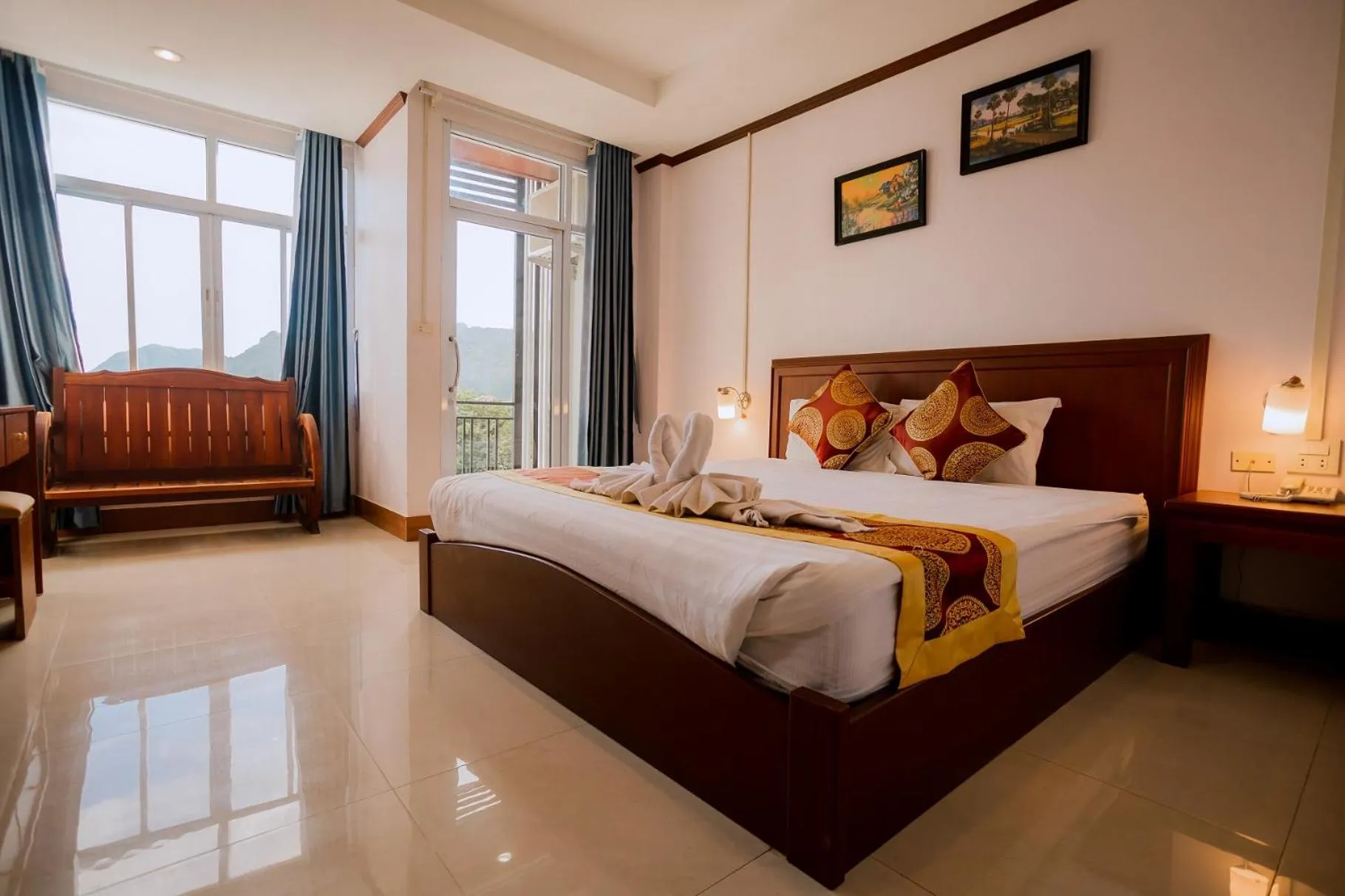 Bedroom in Vilayvong Hotel