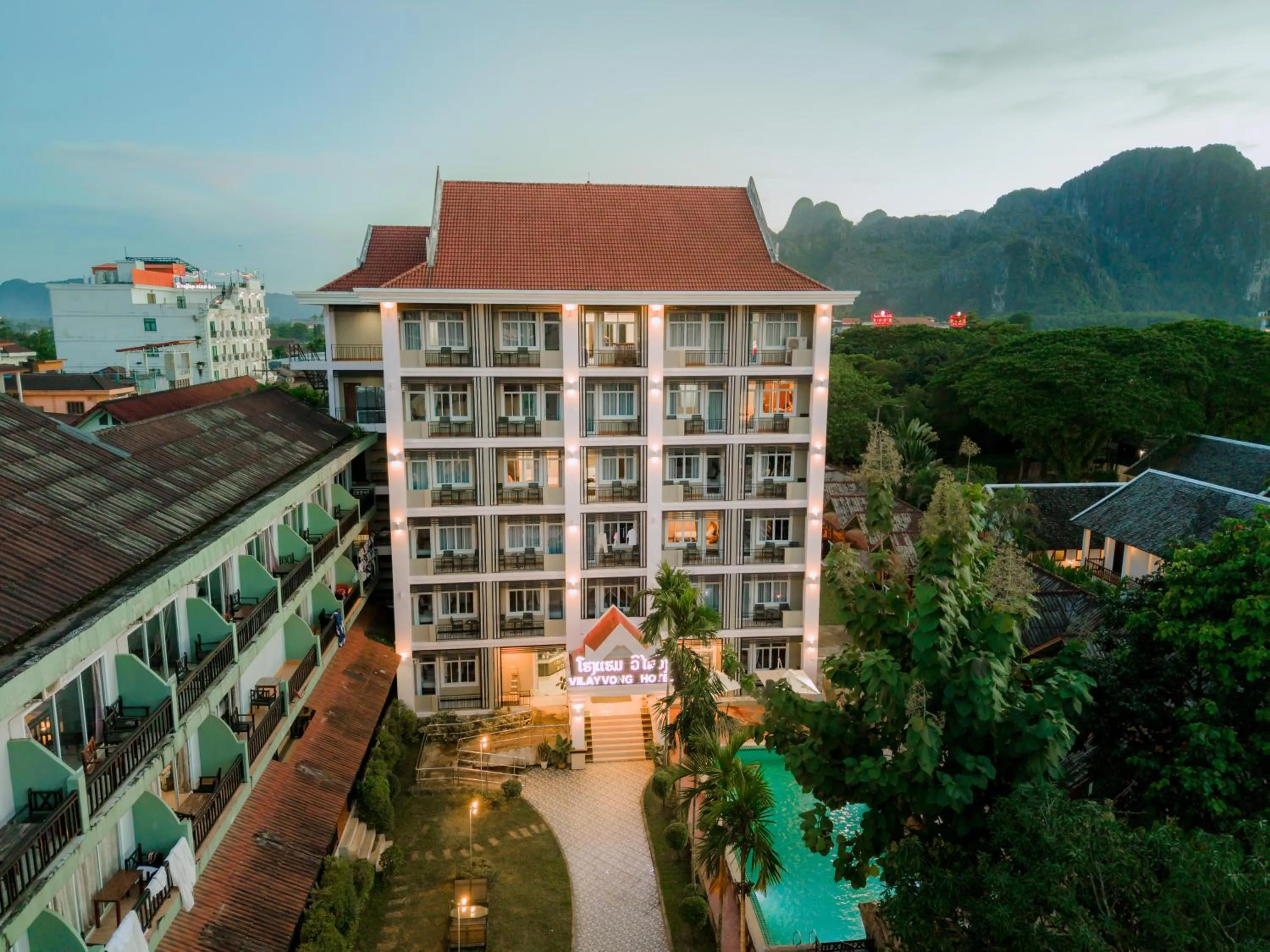 Natural landscape in Vilayvong Hotel