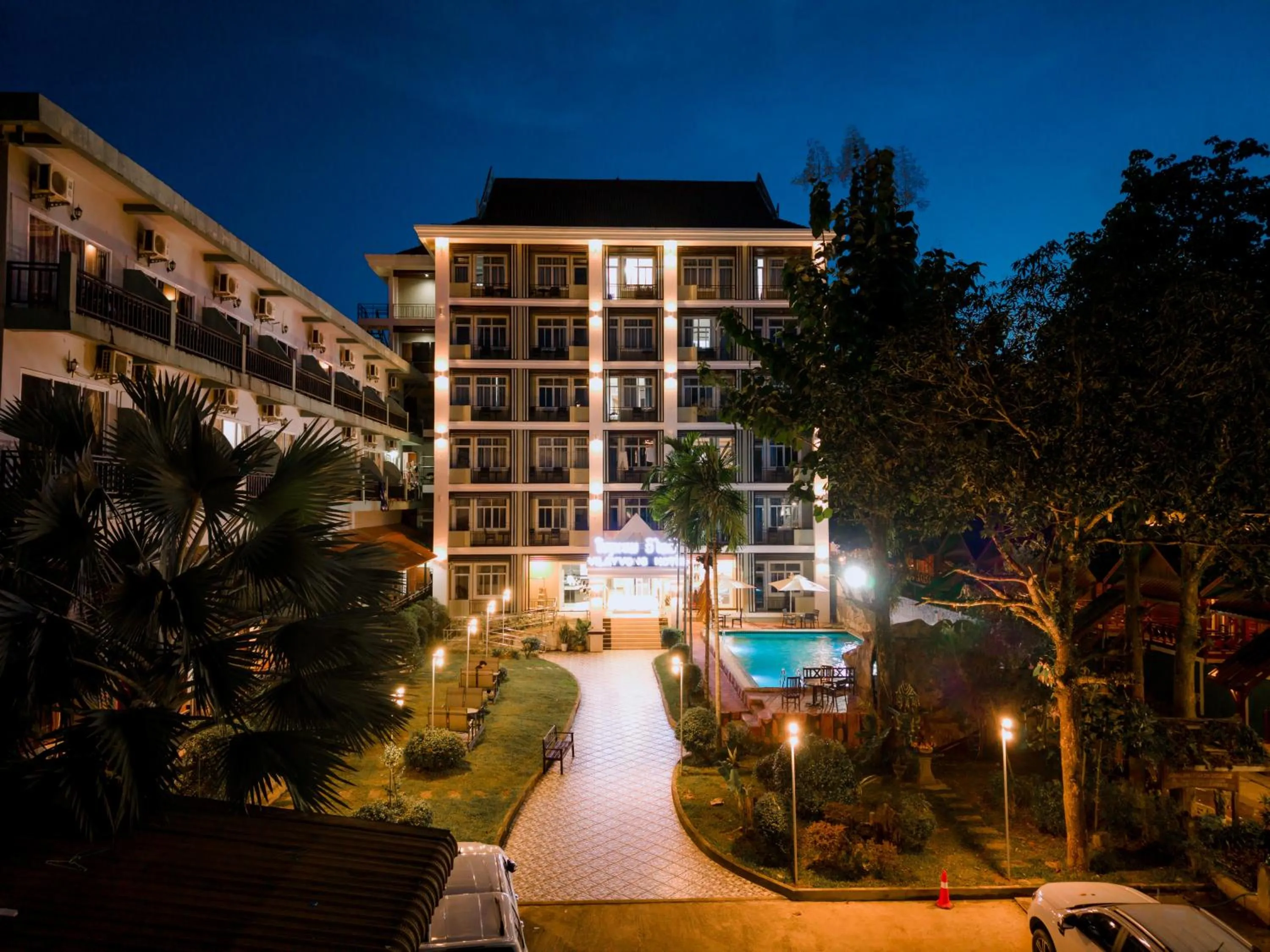 Property building in Vilayvong Hotel