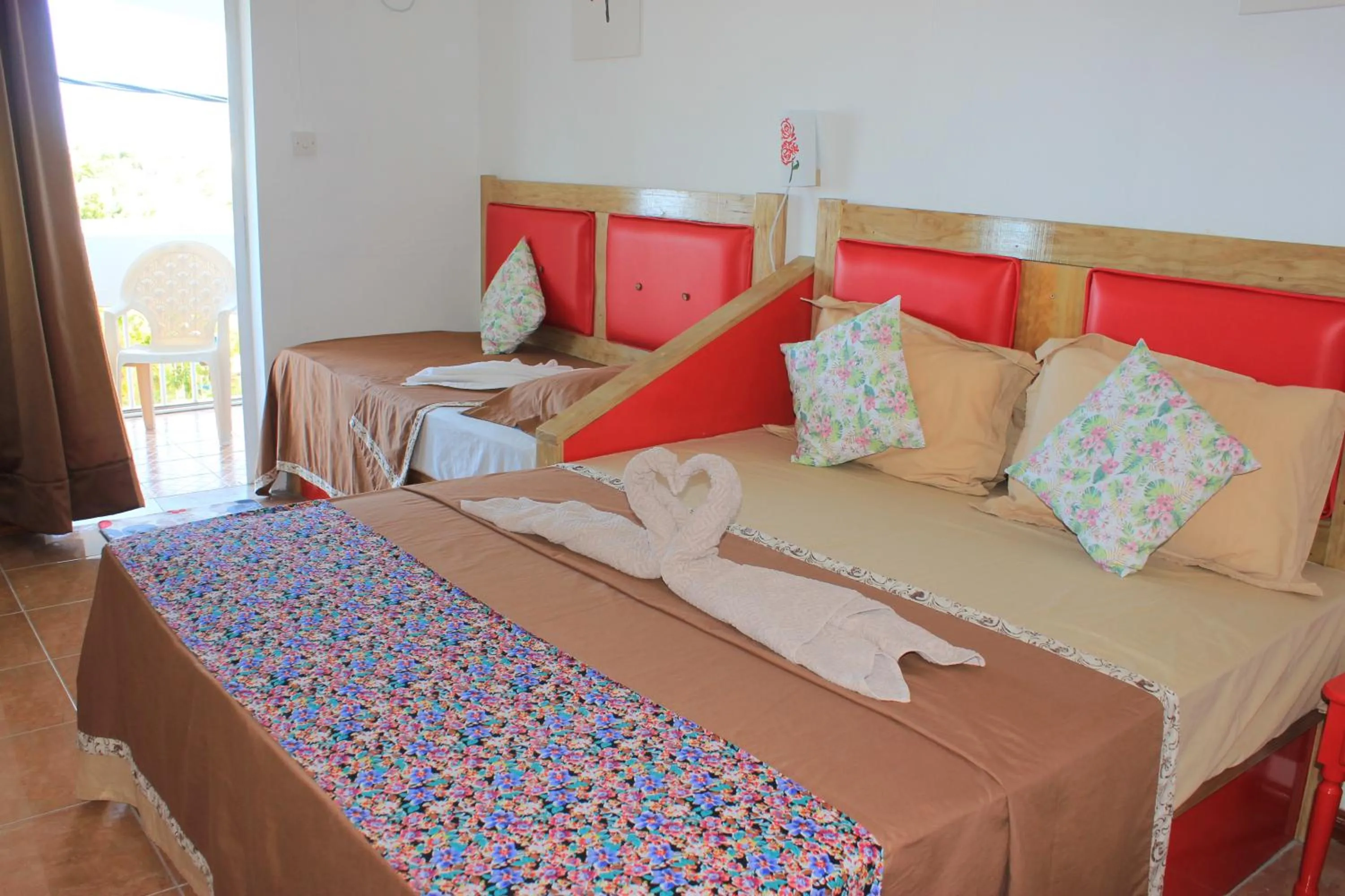 Bed in LeBovallon B&B