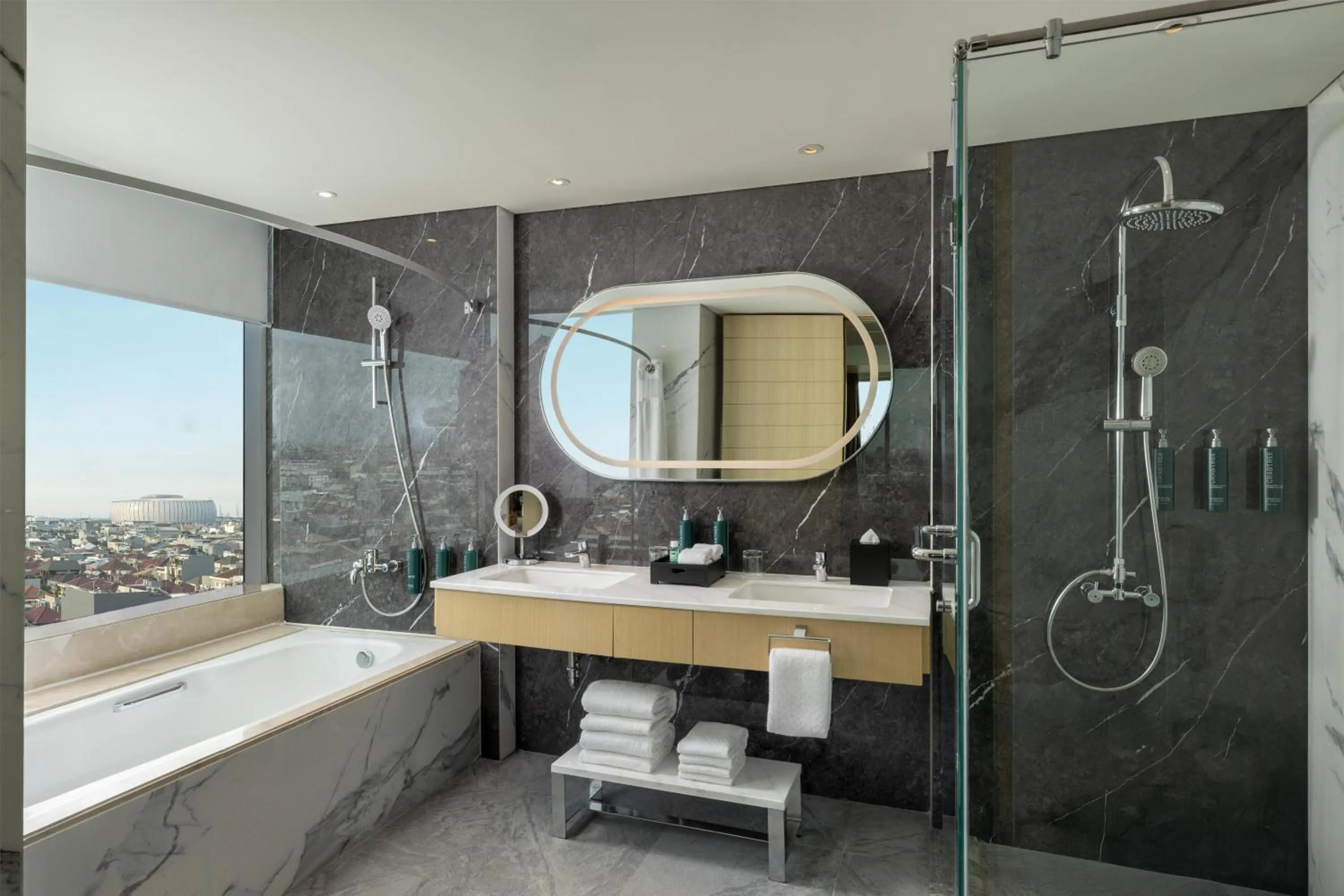 Bathroom in DoubleTree by Hilton Jakarta Kemayoran