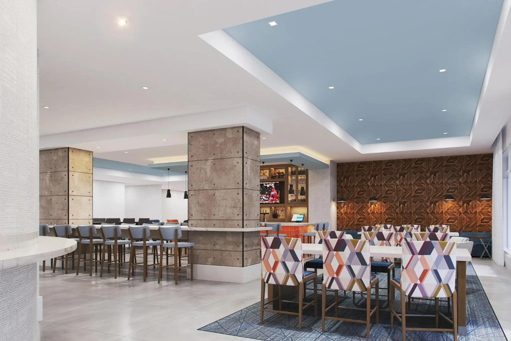 Breakfast in Holiday Inn Express Houston Downtown by IHG