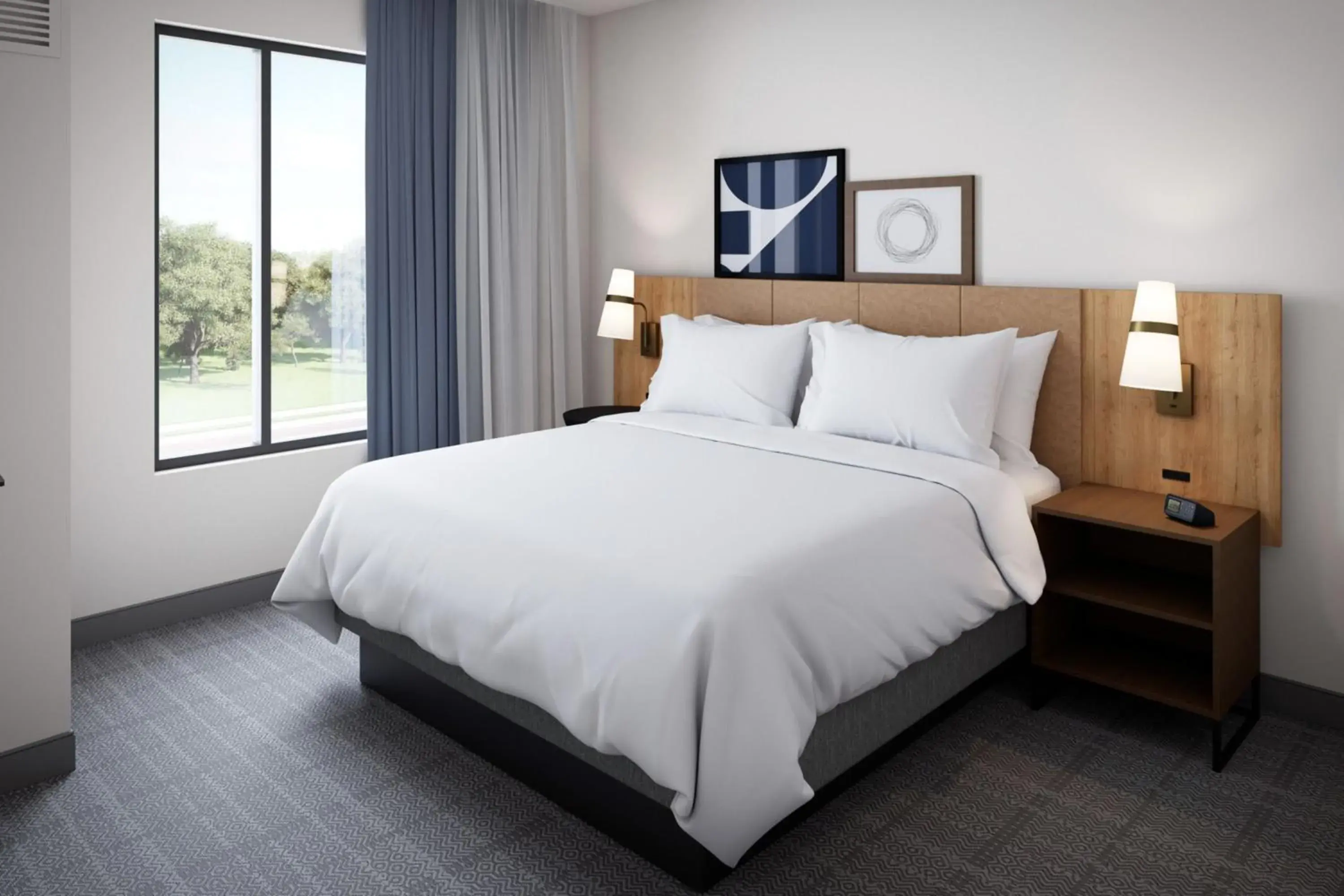 Two-Bedroom Suite with Roll-in Shower – Mobility Access in Staybridge Suites Houston Downtown by IHG Two-Bedroom Suite with Roll-in Shower – Mobility Access in Staybridge Suites Houston Downtown by IHG