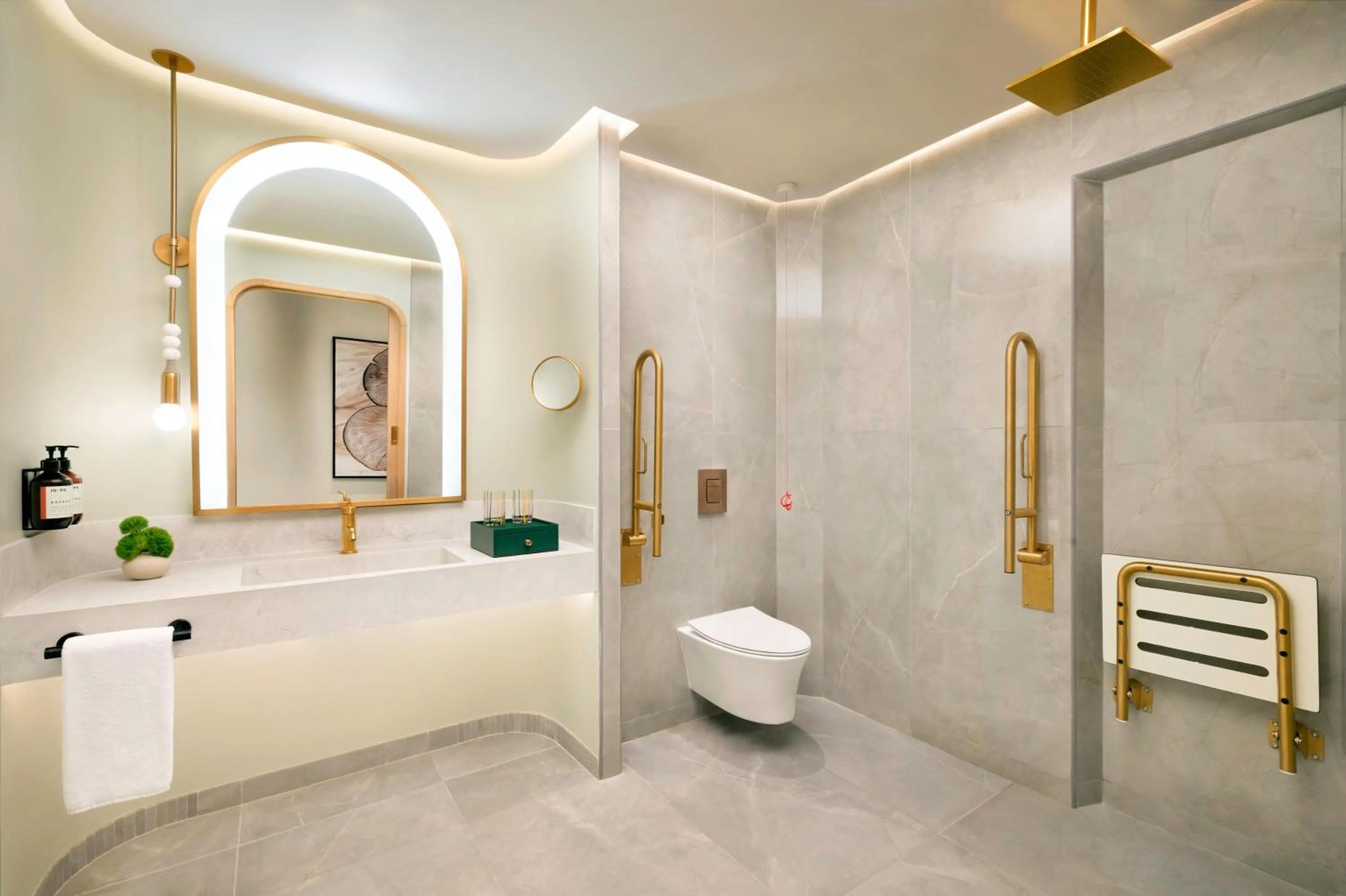 Bathroom in Kimpton KAFD Riyadh by IHG