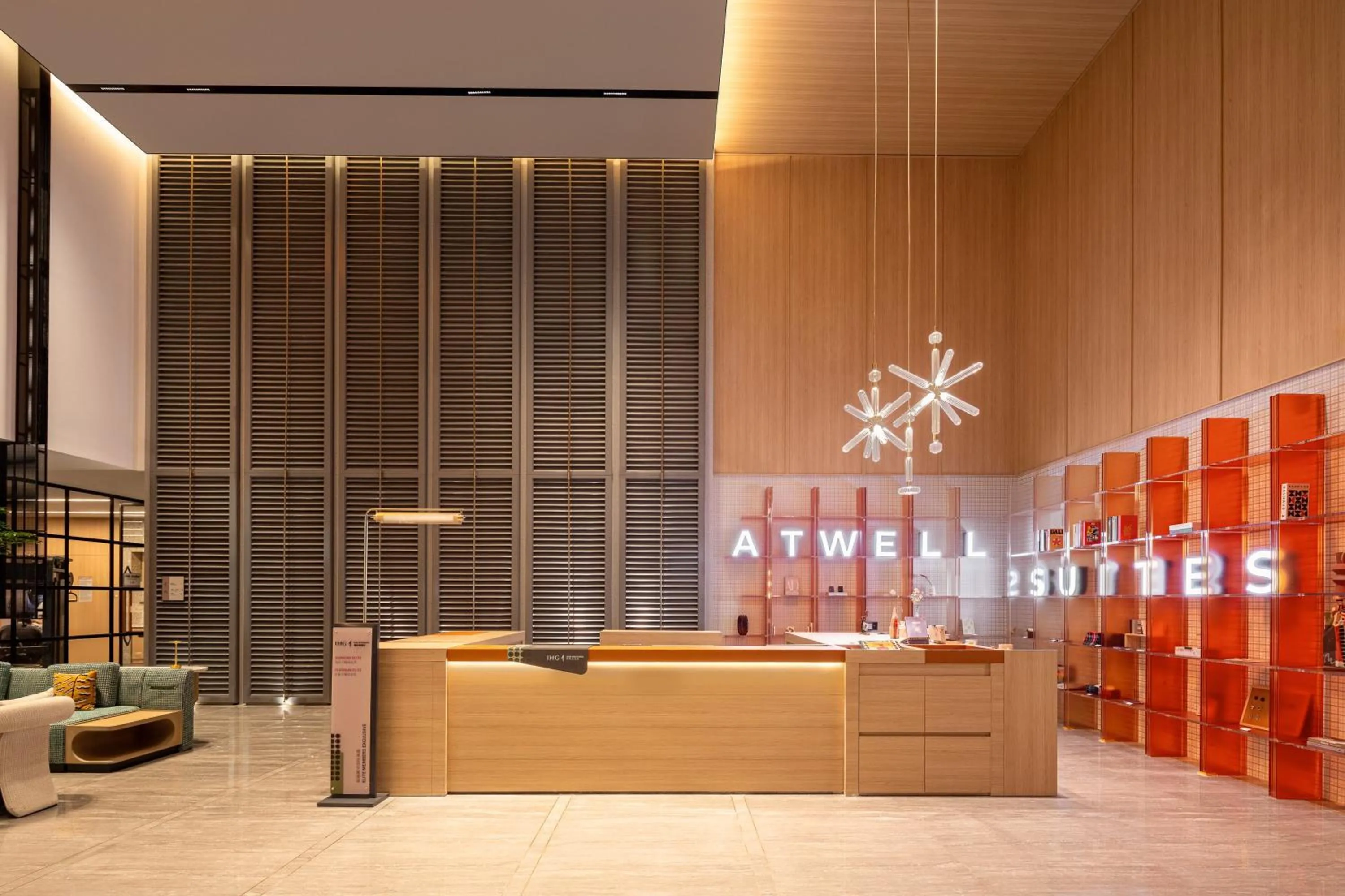 Property building in Atwell Suites Shanghai by IHG, Wuning Road Global Harbor Branch