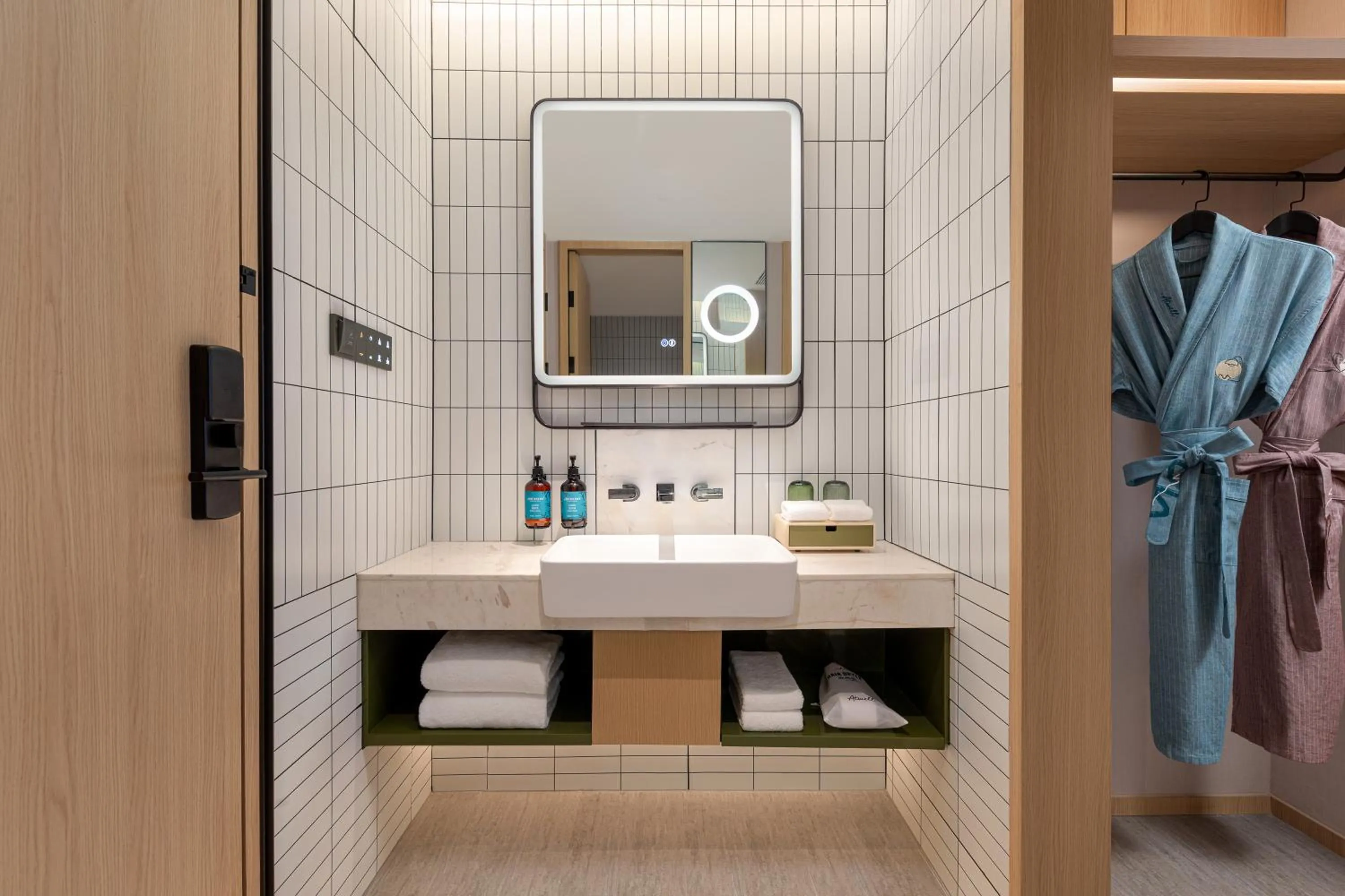 Bathroom in Atwell Suites Shanghai by IHG, Wuning Road Global Harbor Branch
