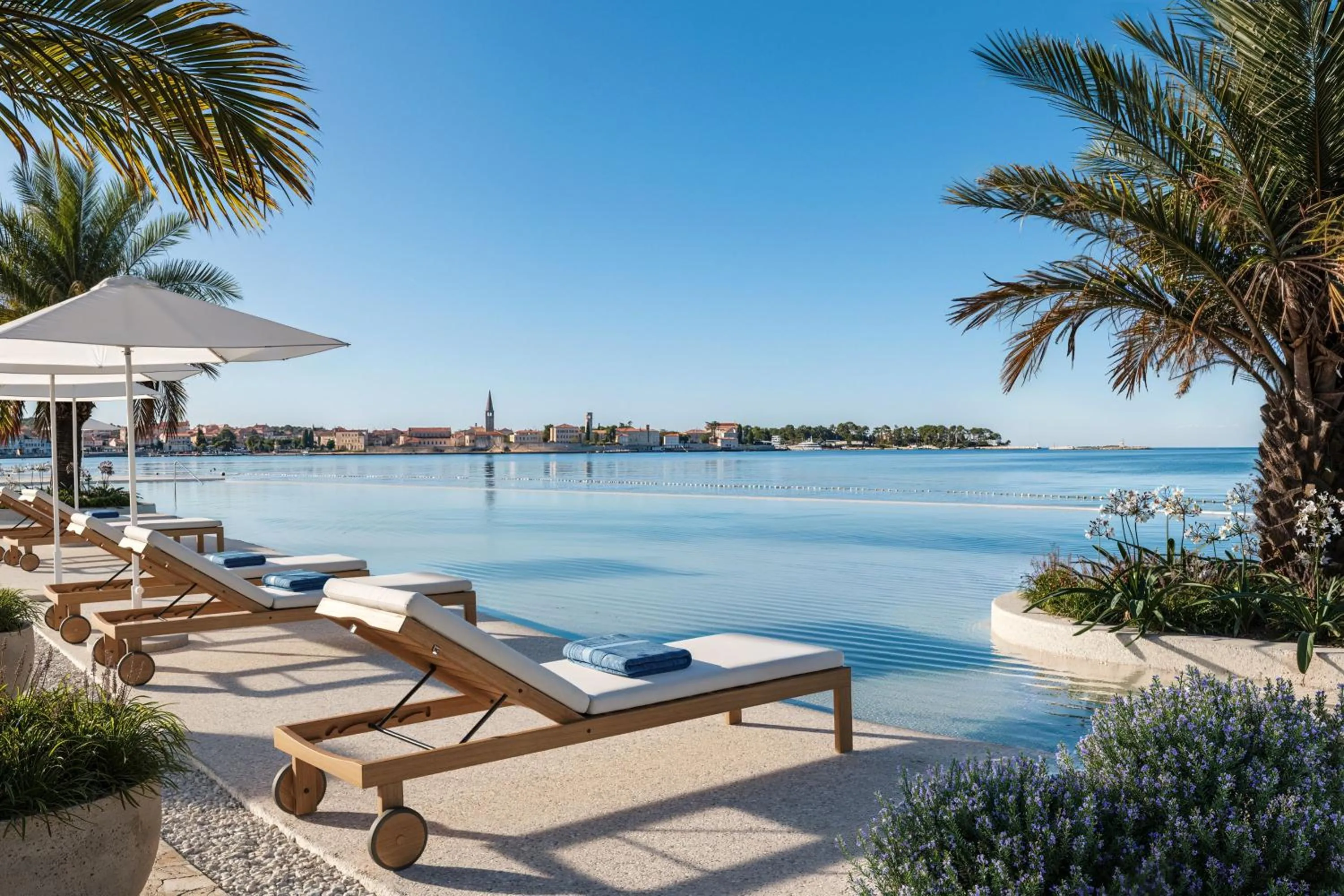 Swimming pool in Pical Resort, Valamar Collection