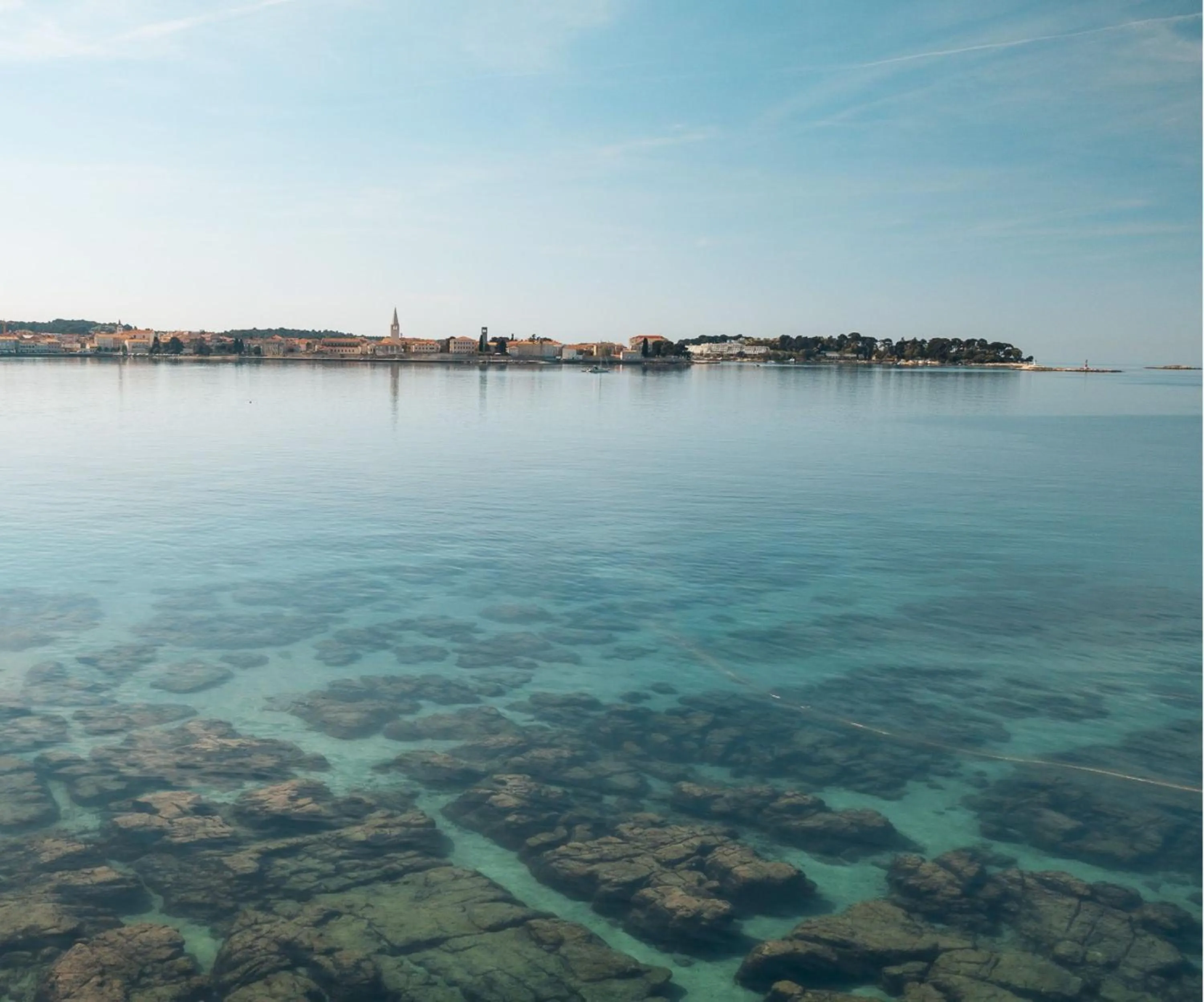 Beach in Pical Resort, Valamar Collection