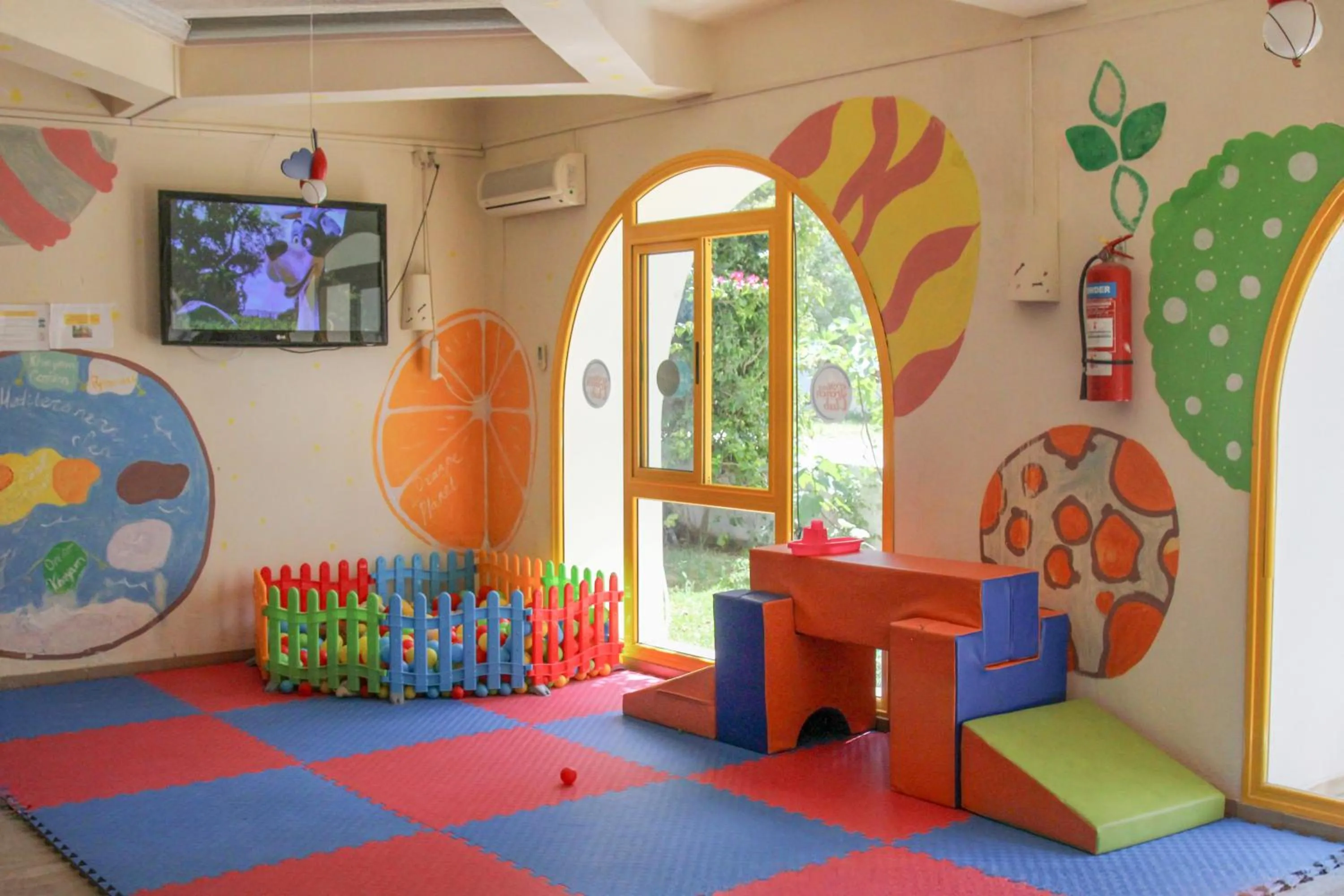 Children play ground in Sol Azur