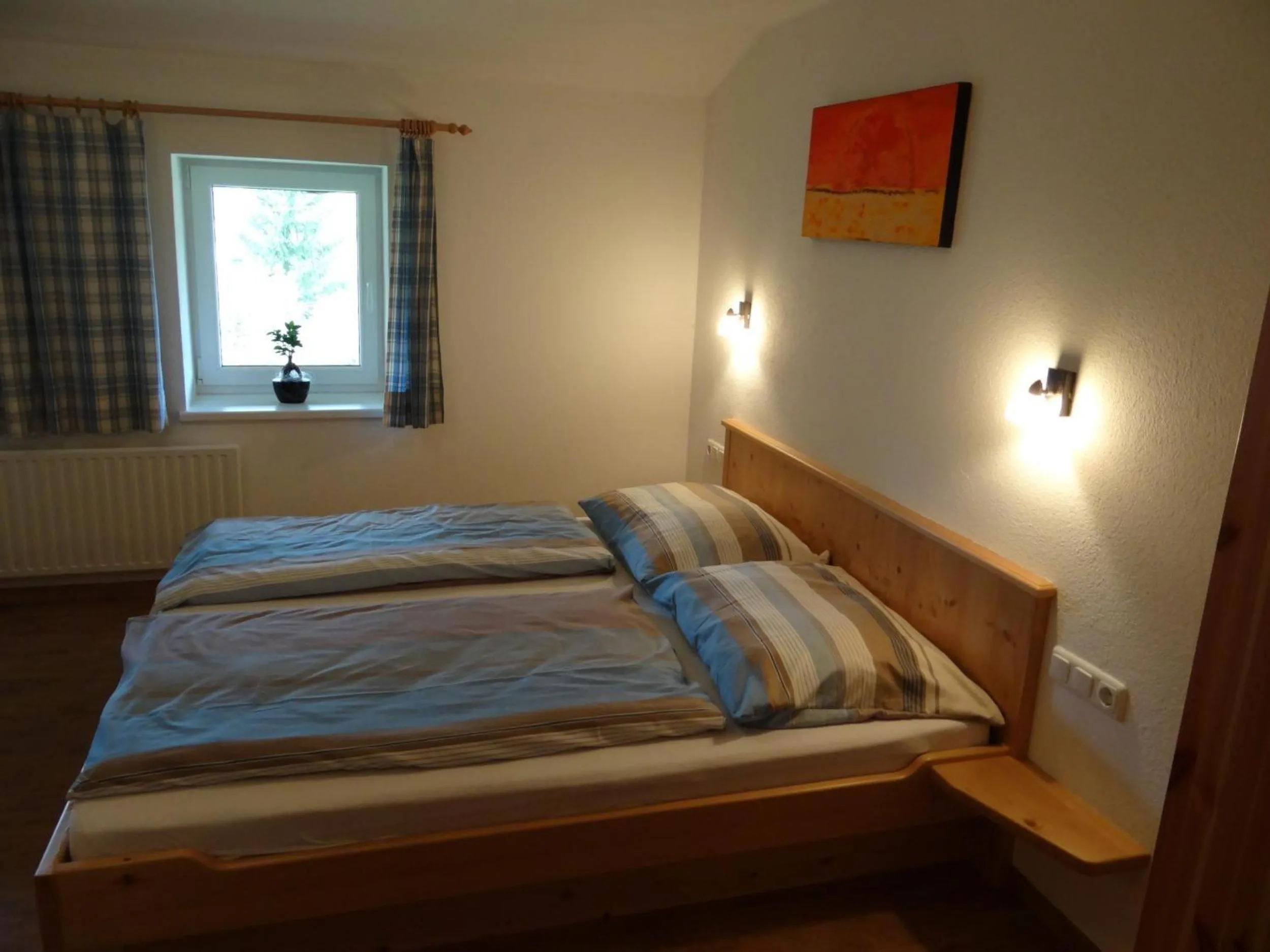 Living room, Bed in Ferienhaus Lemberger