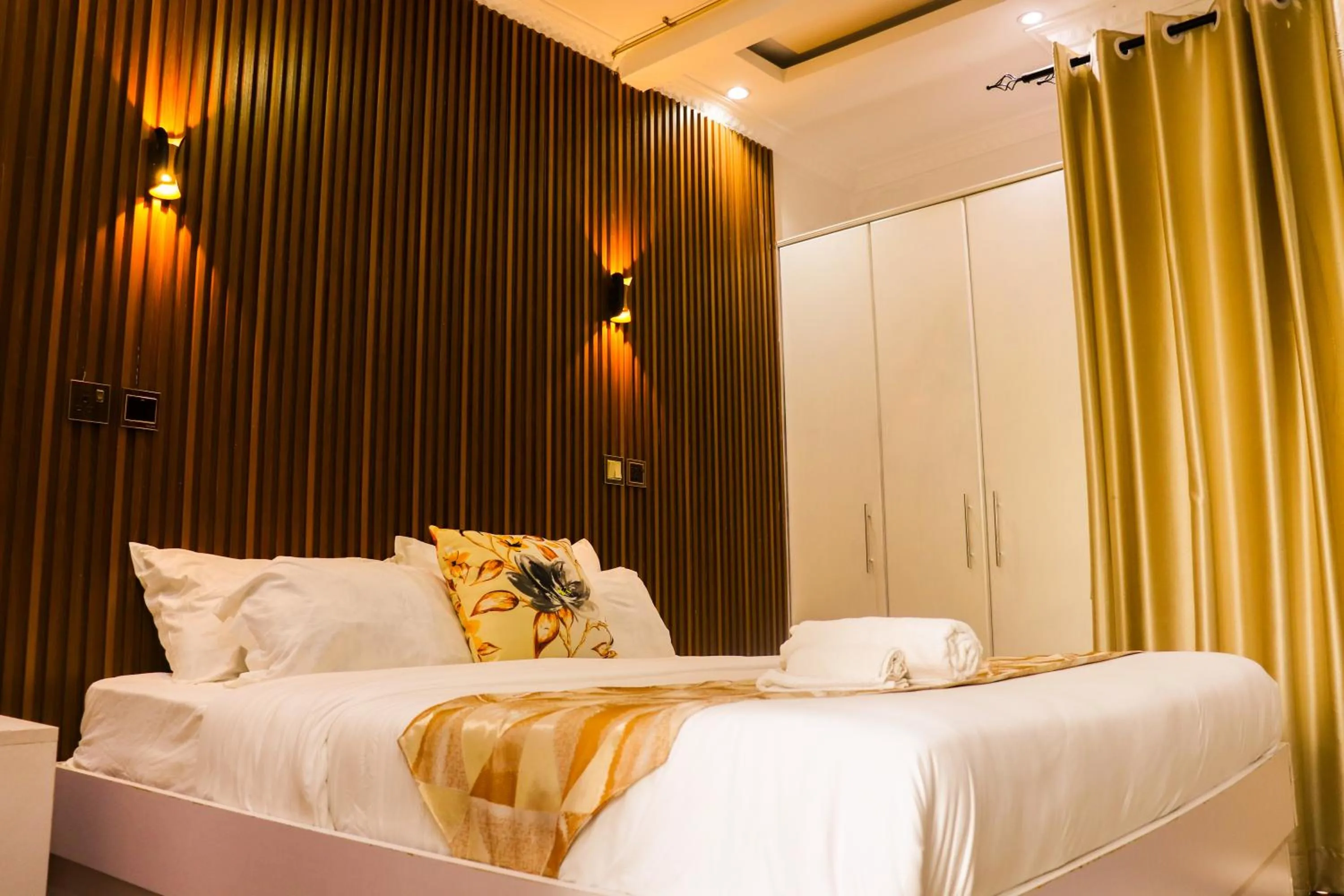 Bed in Rio Eco Gardens Hotel