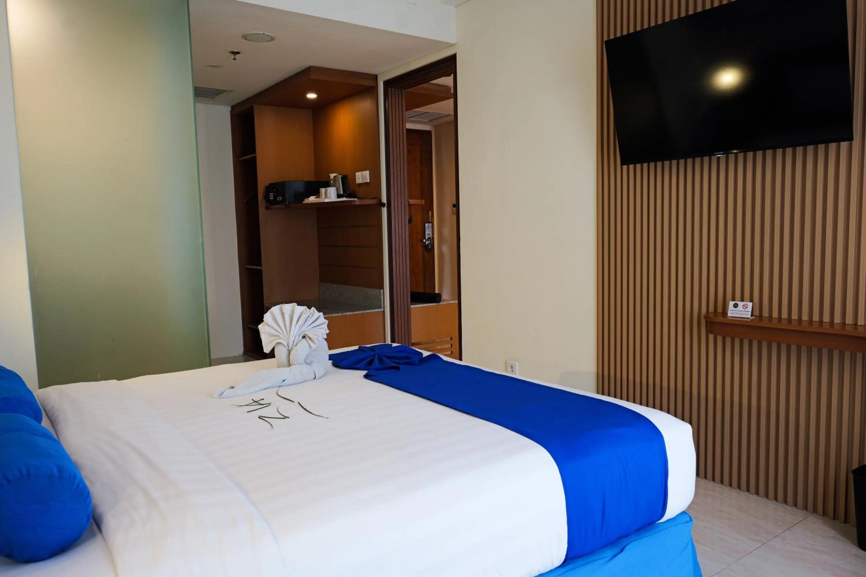 Bedroom, Bed in Zia Hotel Kuta