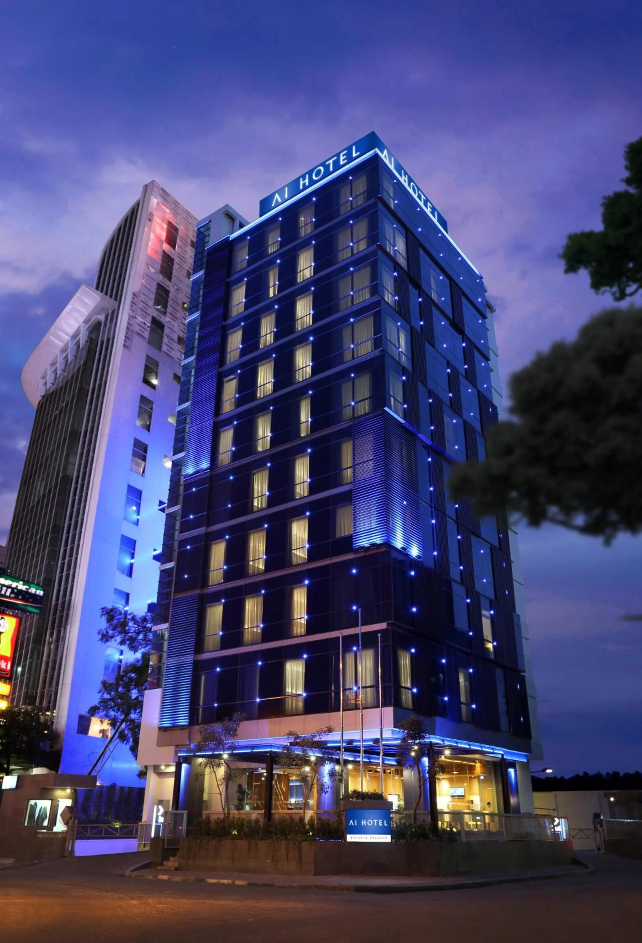 Property building in AI Hotel Jakarta Thamrin