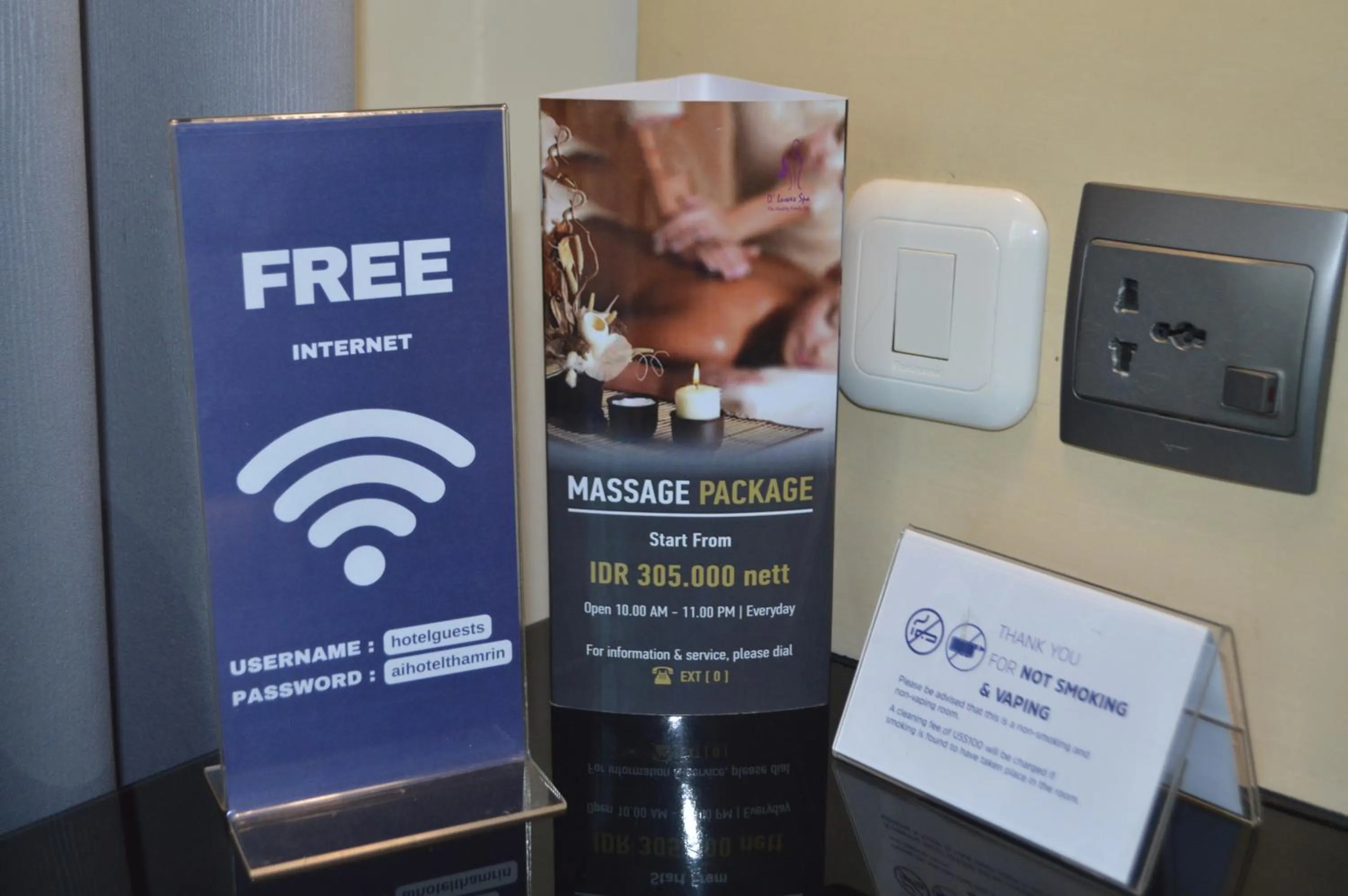 Spa and wellness centre/facilities in AI Hotel Jakarta Thamrin