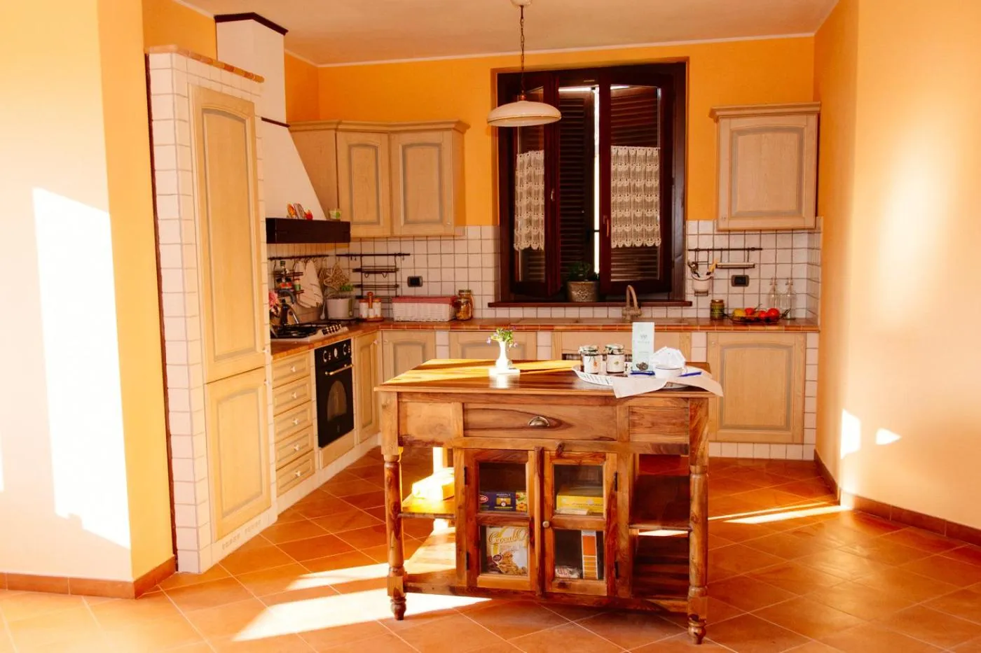 Communal kitchen in Alba dei Due Soli B&B