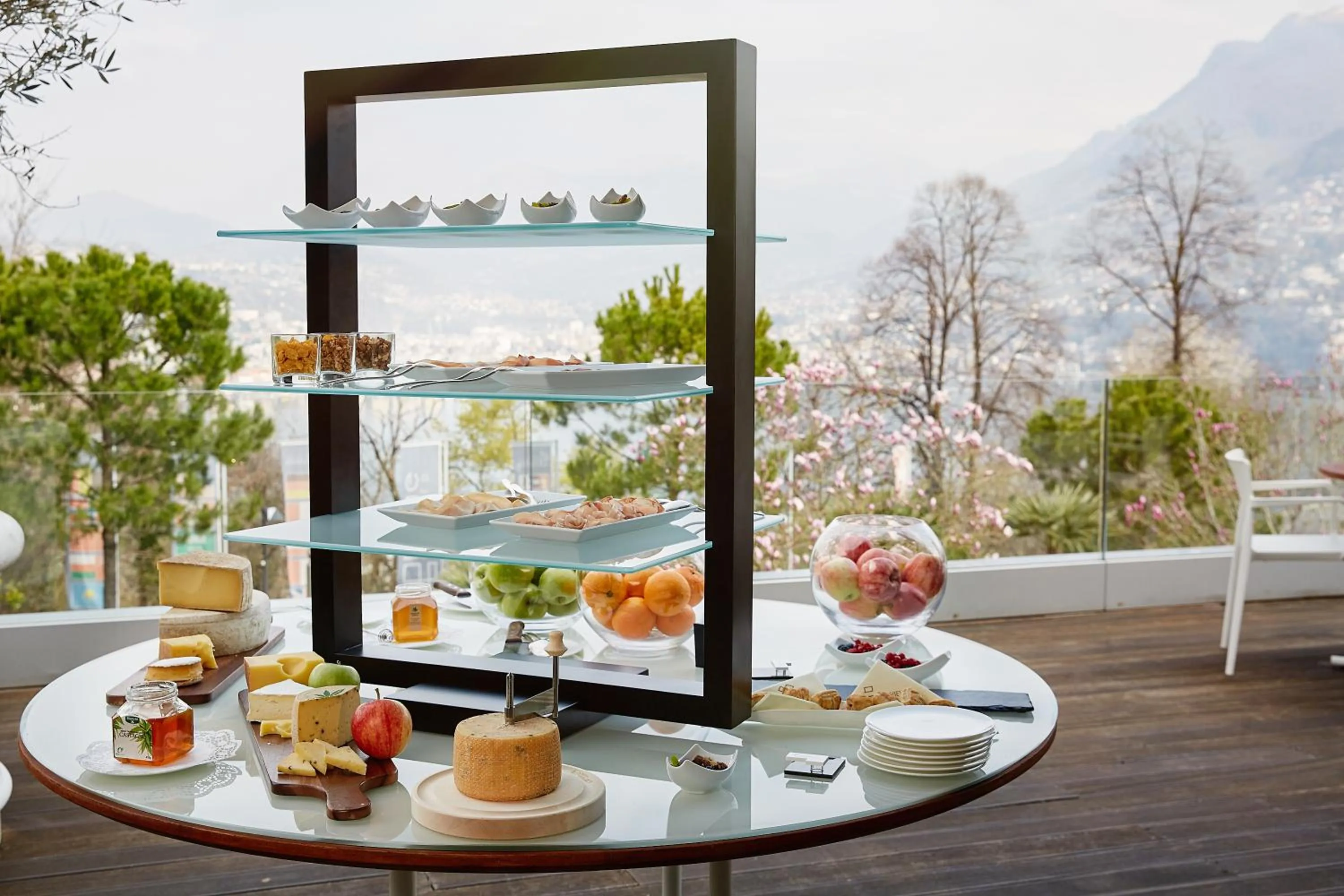Food in The View Lugano