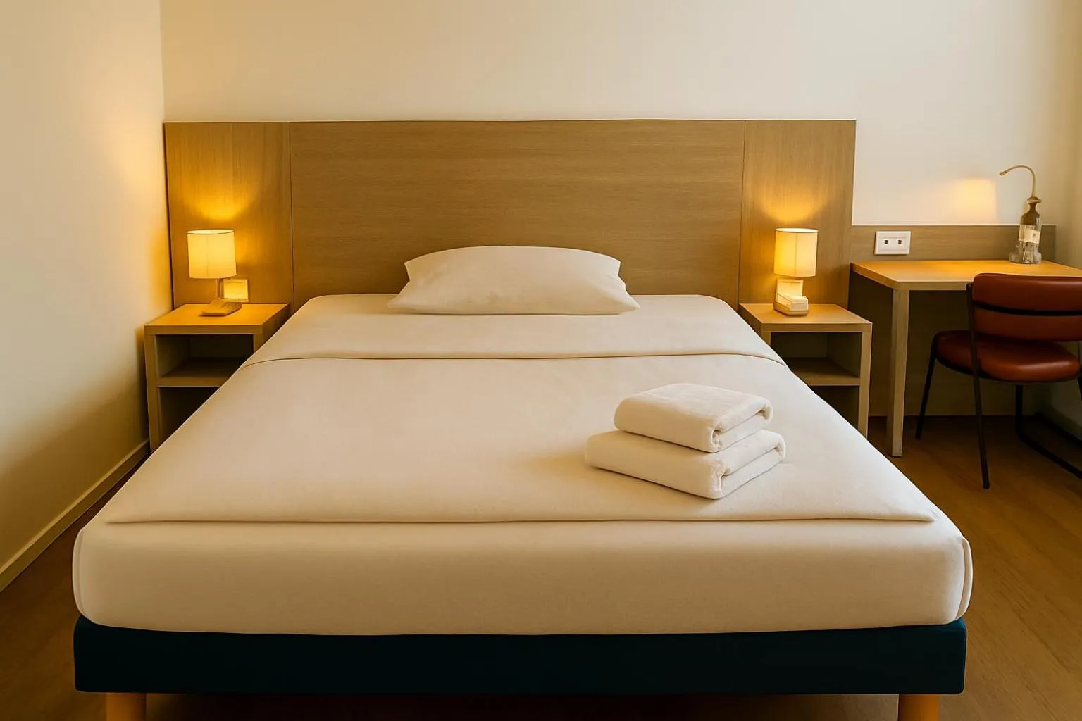 Bed in AR Boutique Hotel Heusenstamm