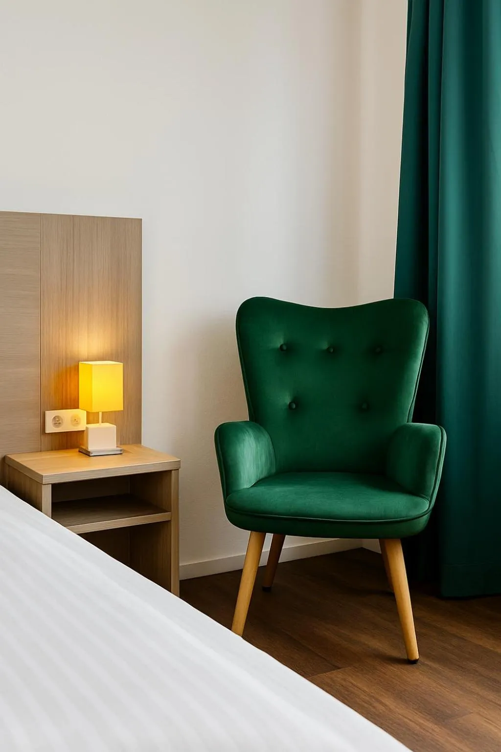 Decorative detail, Bed in AR Boutique Hotel Heusenstamm