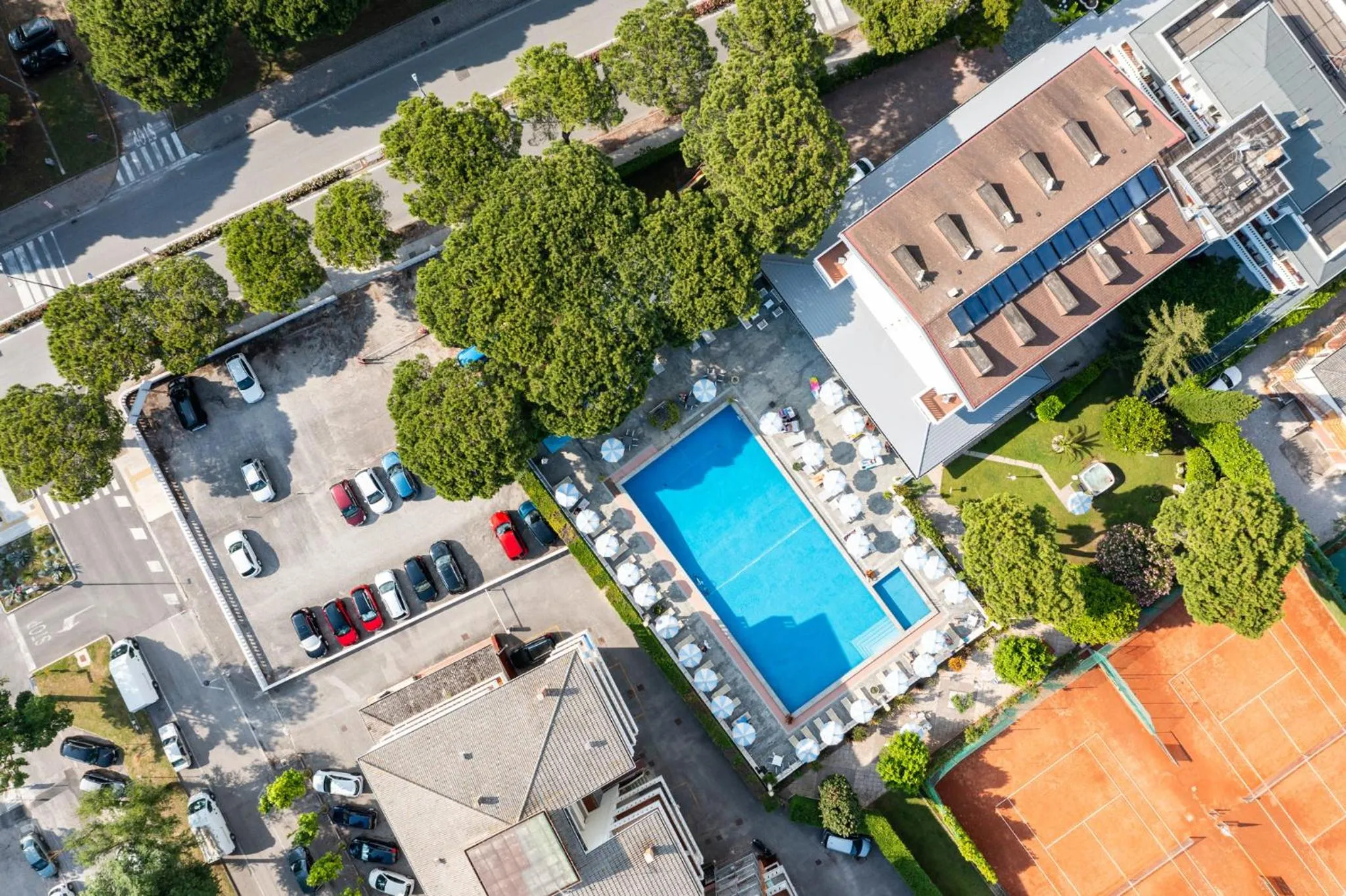Hot Tub in Hotel Al Cigno