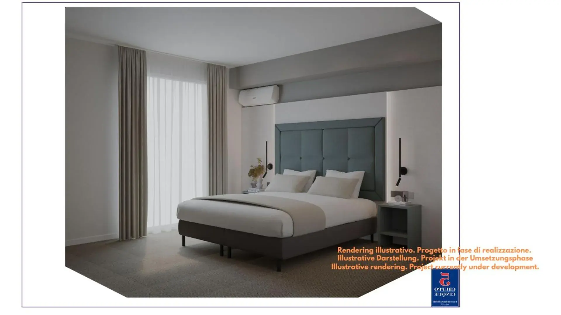 Superior Queen Room in Hotel Al Cigno Superior Queen Room in Hotel Al Cigno