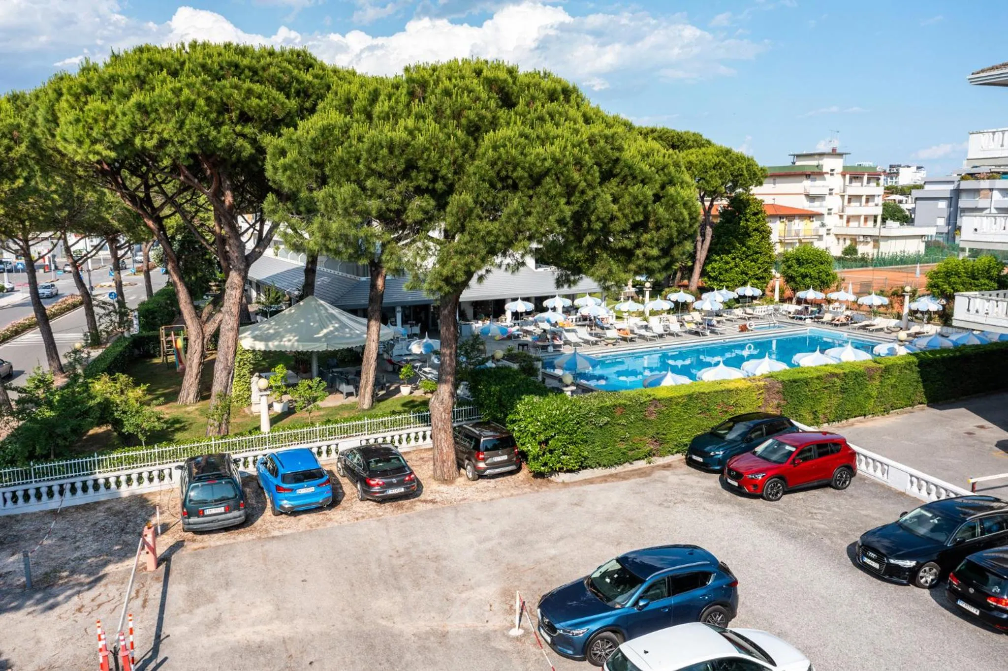 Parking in Hotel Al Cigno