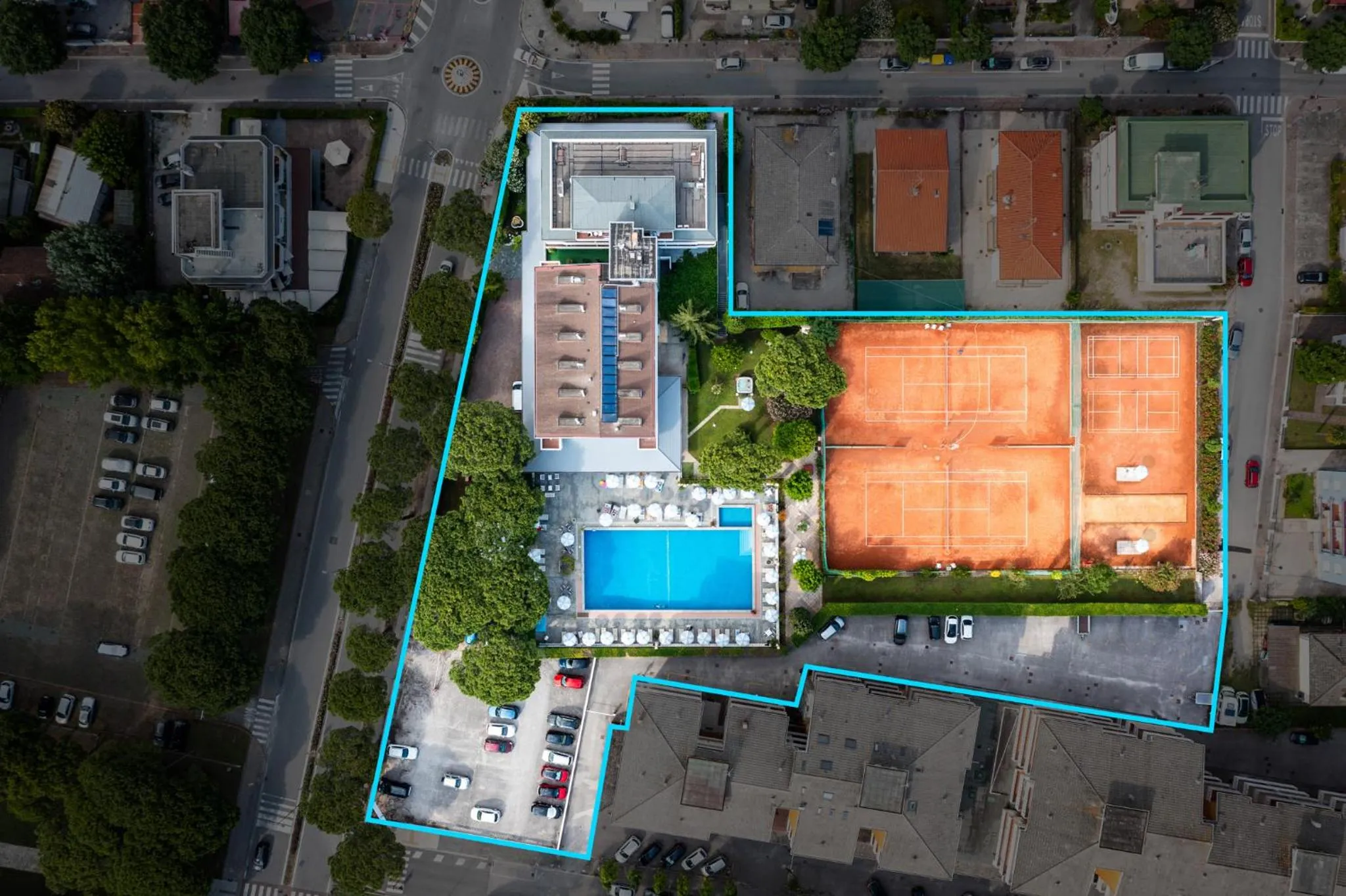 Bird's eye view in Hotel Al Cigno