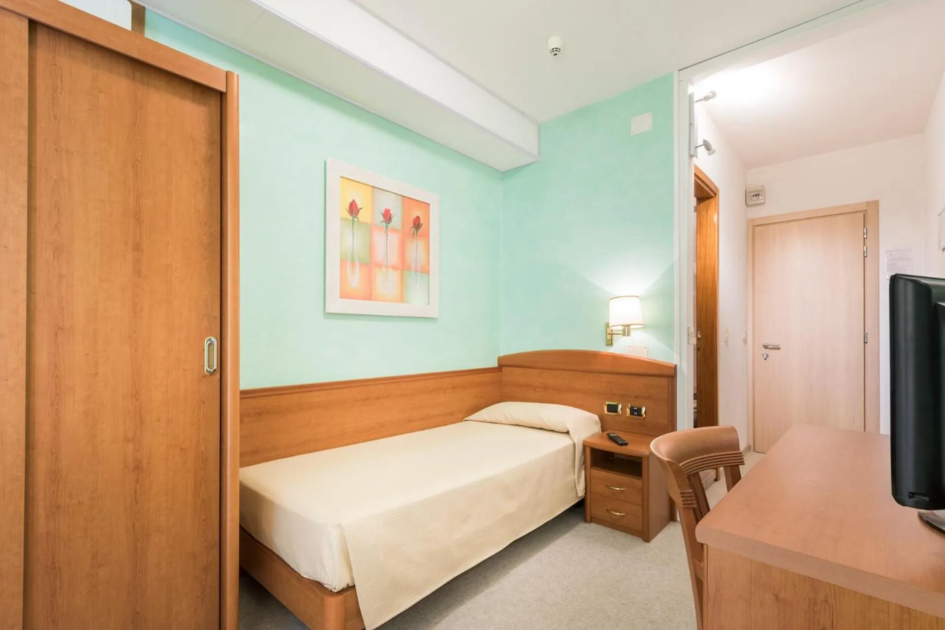 Bed in Hotel Al Cigno