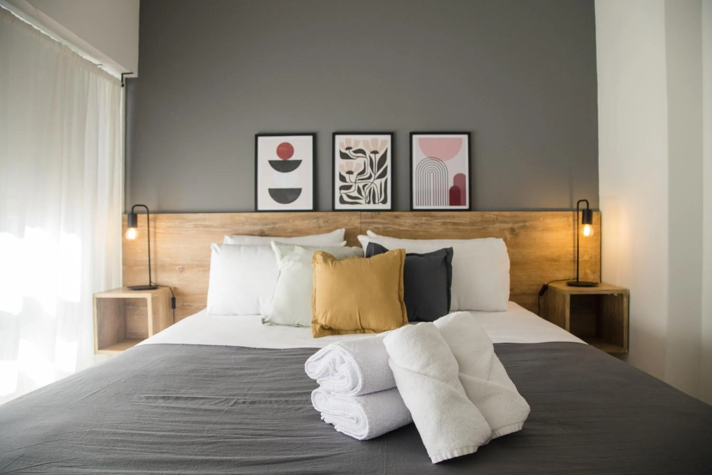 Bed in El Misti Suites Buenos Aires