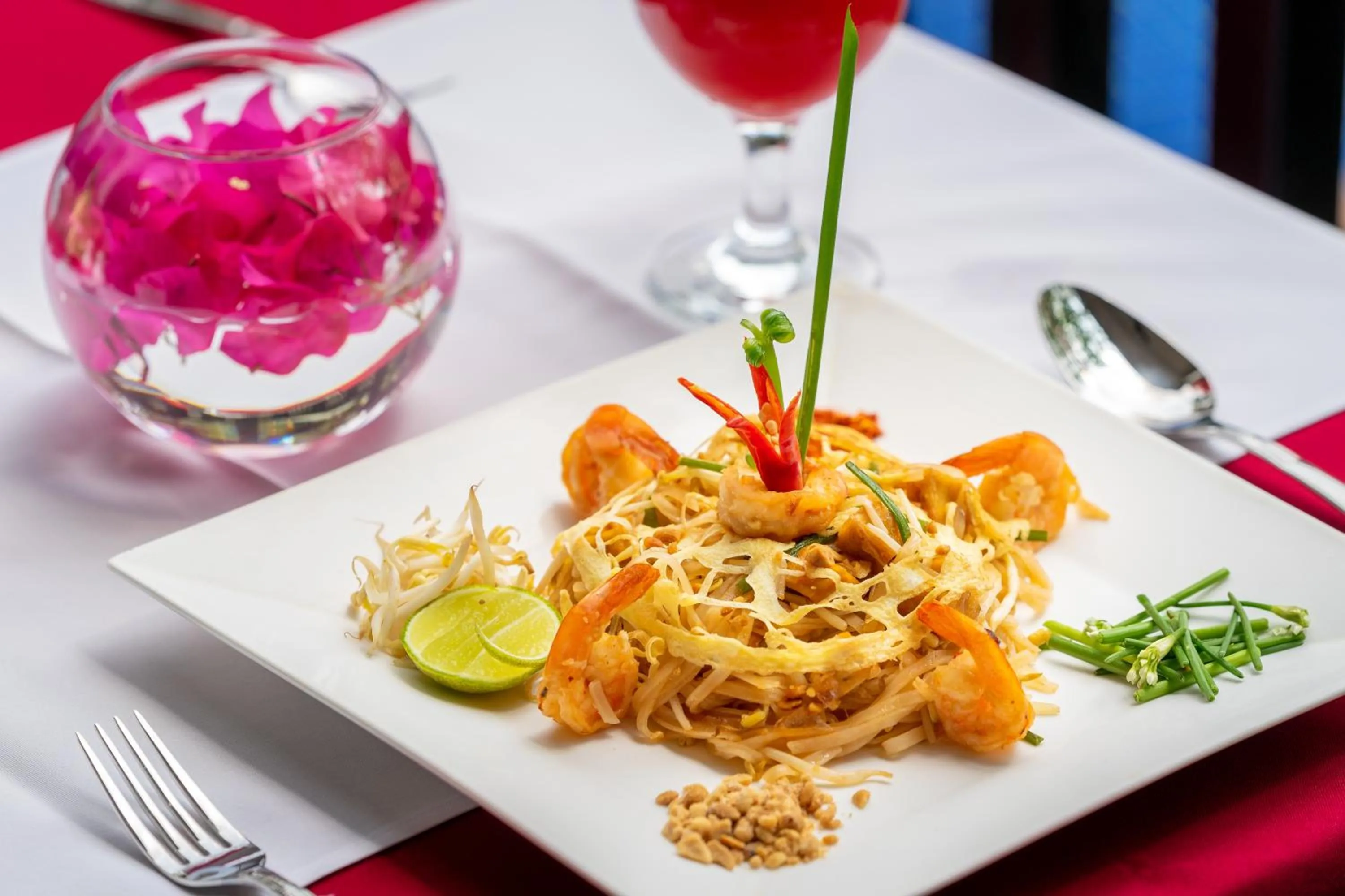 Lunch in Reveal Courtyard in Reveal Angkor