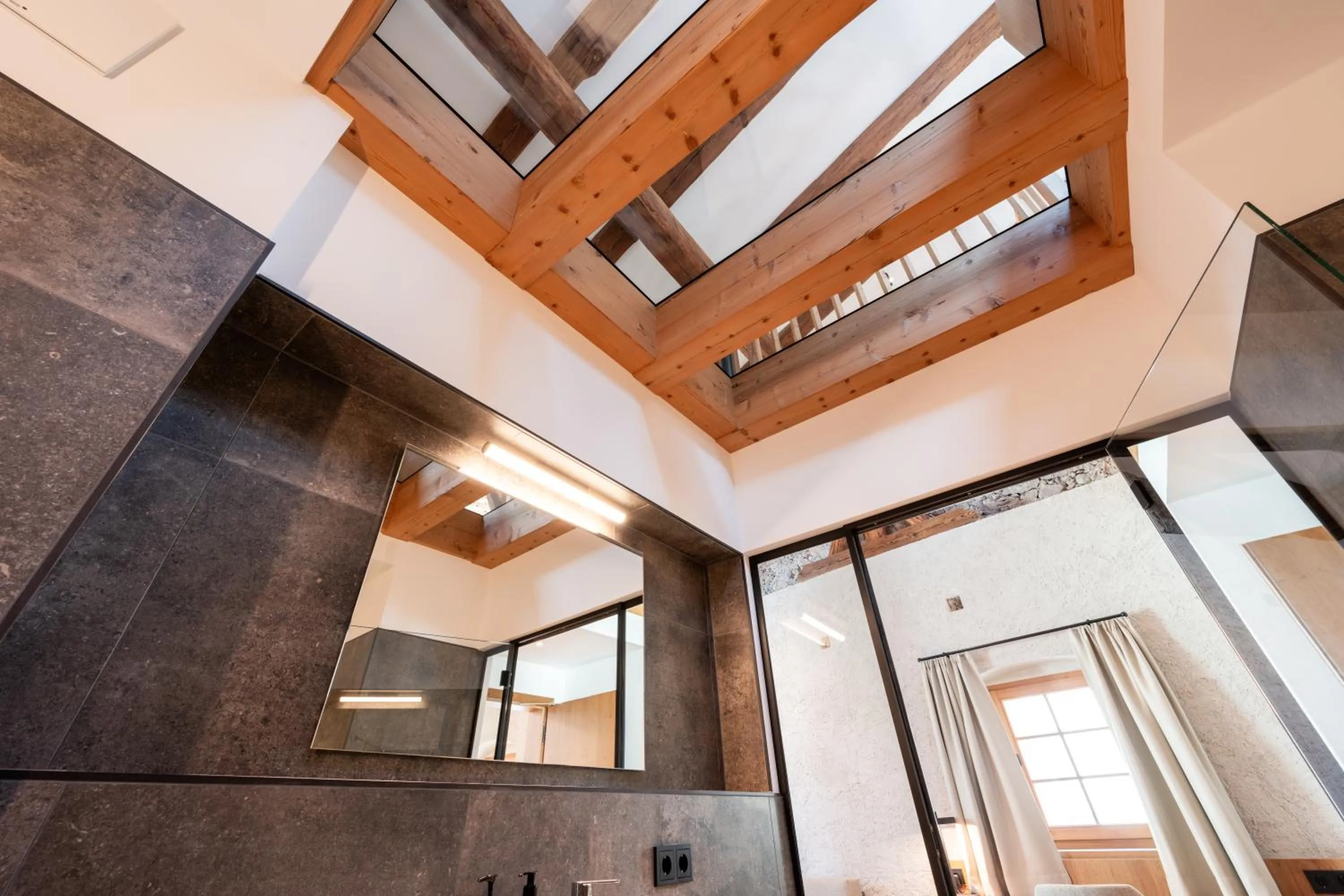 Bathroom in Hotel Traube Rattenberg